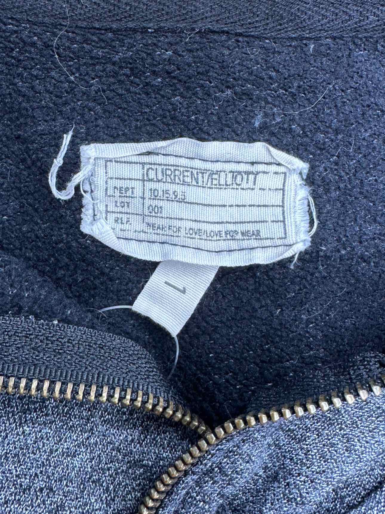 CURRENT/ELLIOTT Gray Zip Up Jacket Size S/M