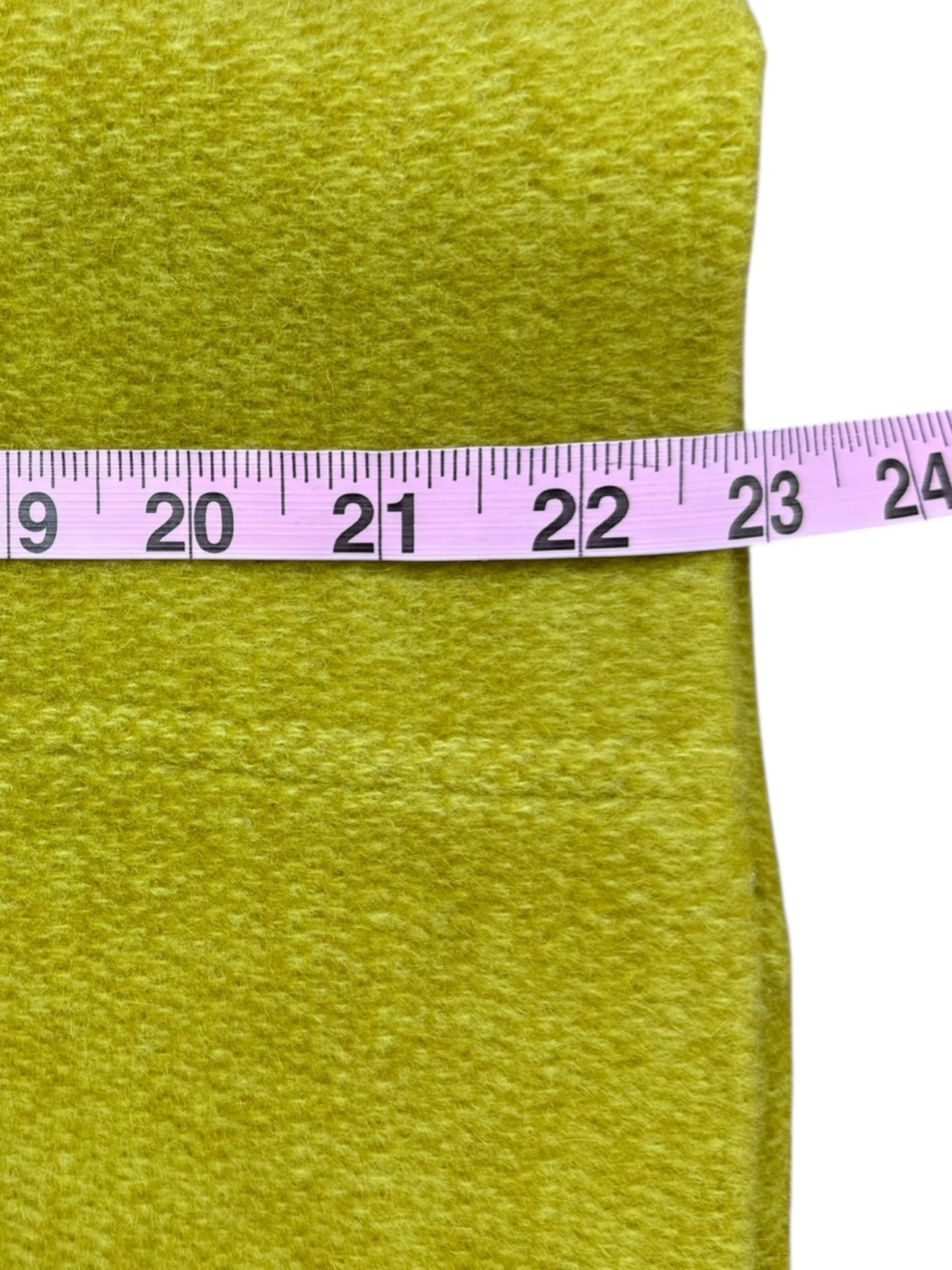 Jonathan Saunders Olive Wool Pencil Skirt Size 8