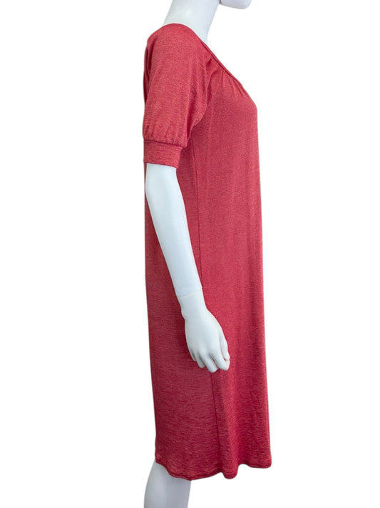 Michael Stars Red Stretch Knit Dress Size O/S