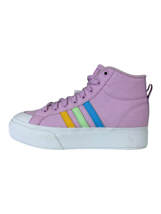 ADIDAS NWT Lilac Bravada 2.0 Mid Platform Skateboarding Sneaker Size 7.5
