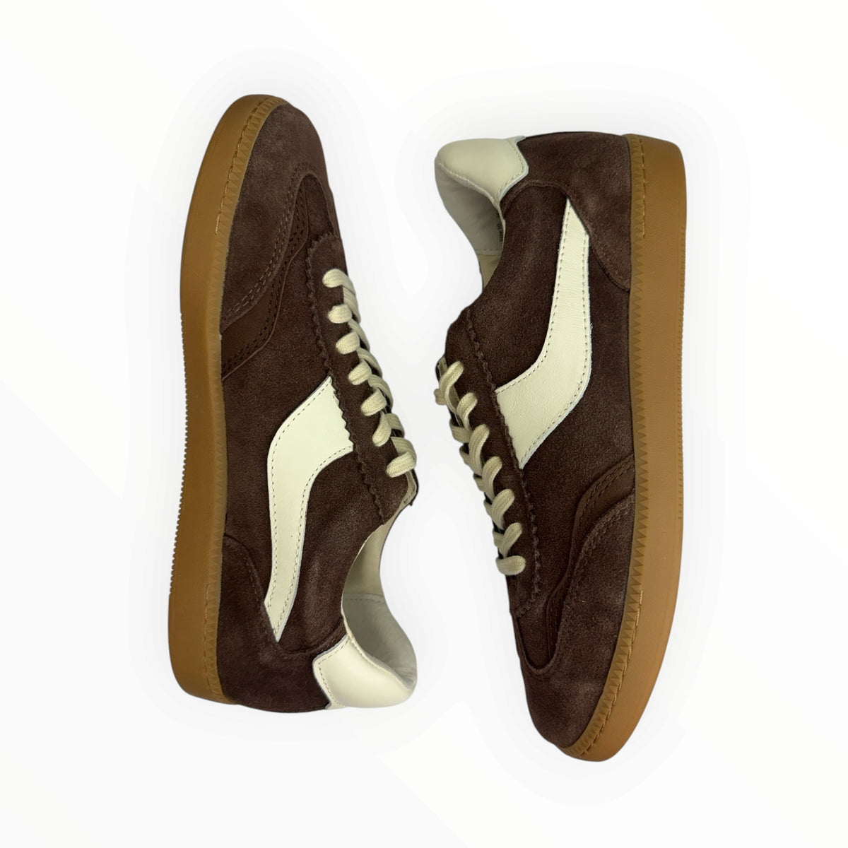 Dolce Vita Brown Suede Notice Sneakers Size 10