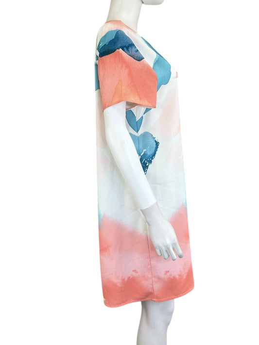 MINK PINK Watercolor Shift Dress Size L