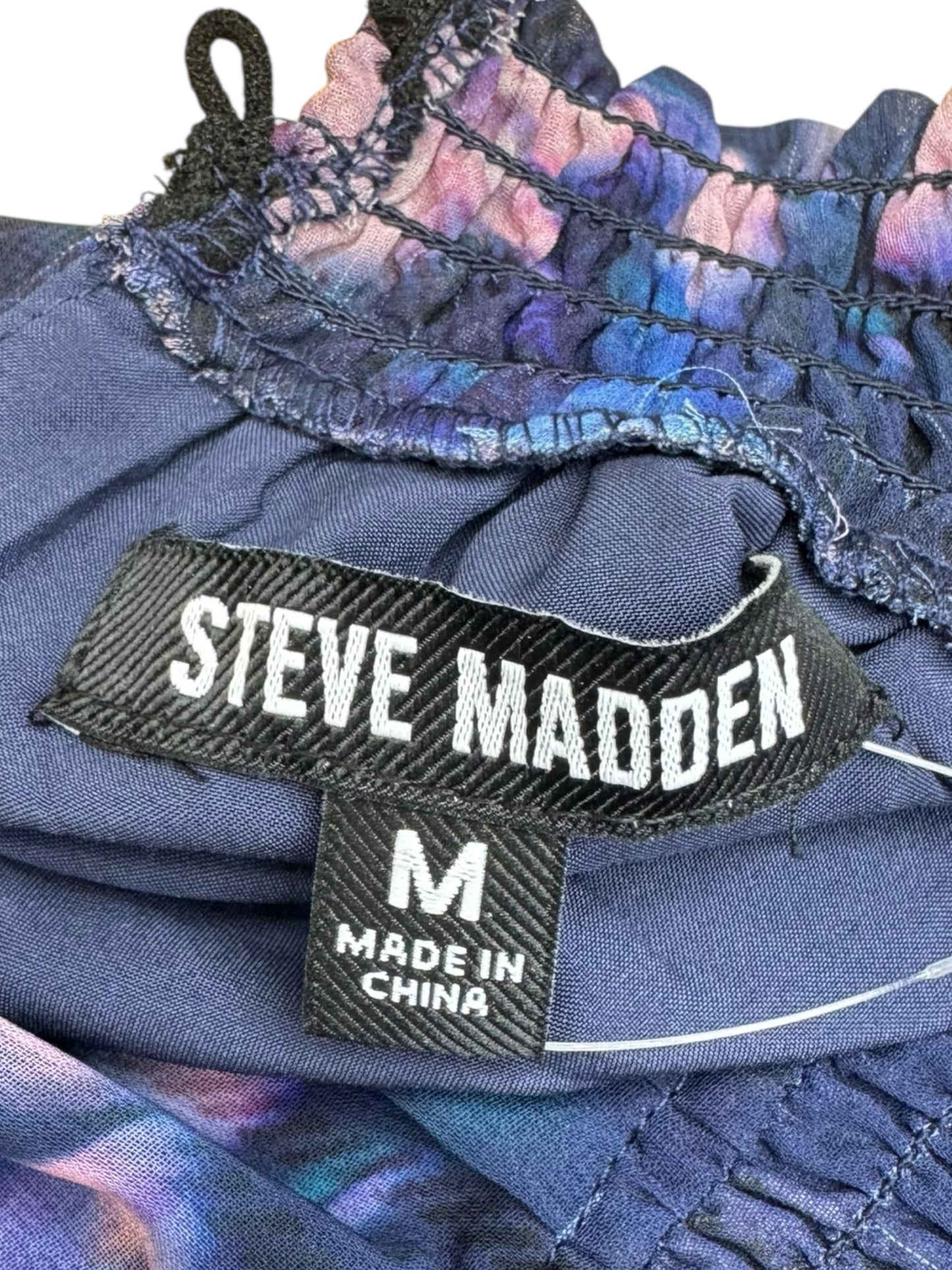 STEVE MADDEN NWT Rylan Print Minidress Size M