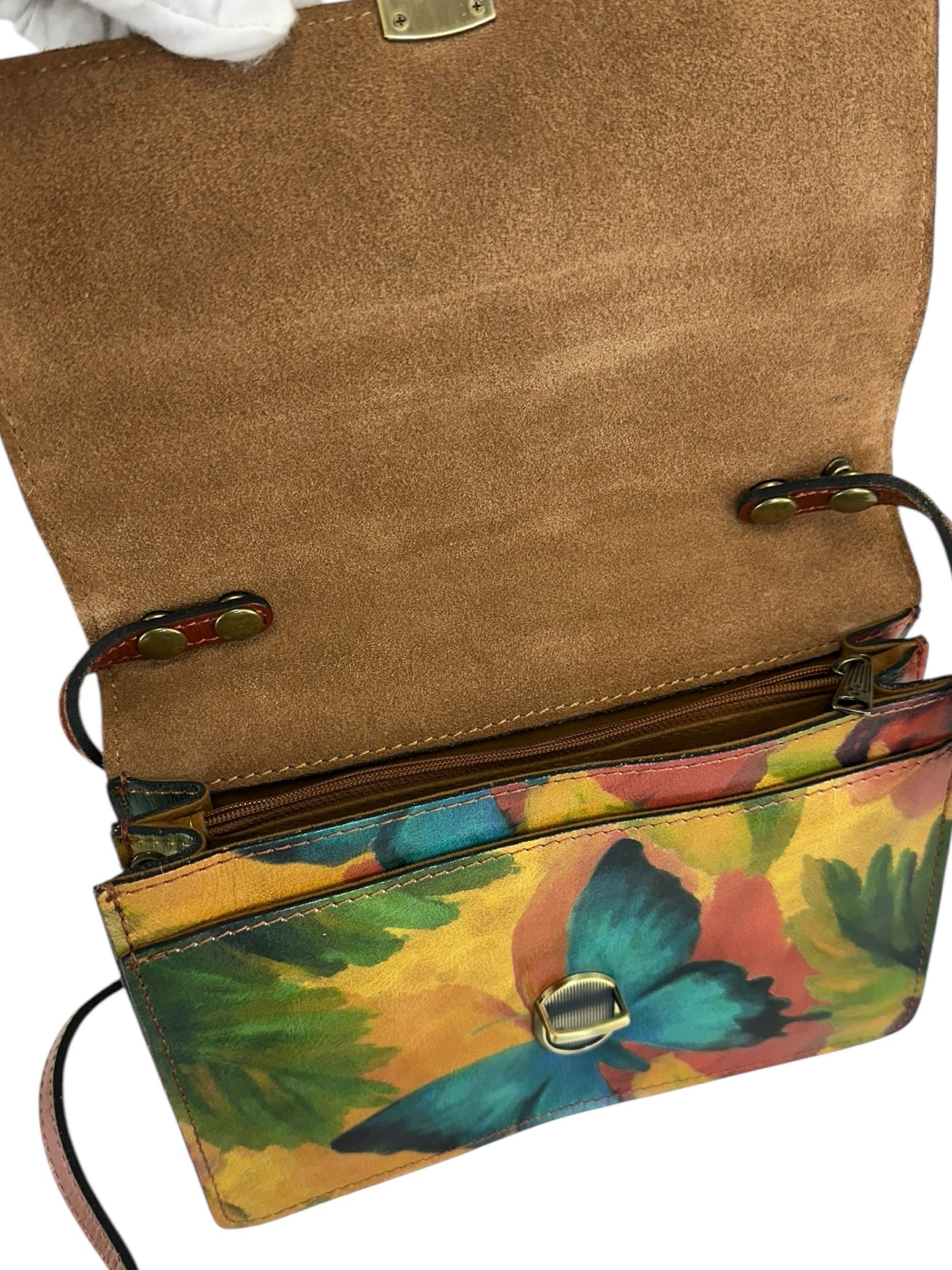 patricia nash 'Vallata Watercolor Butterfly' Crossbody