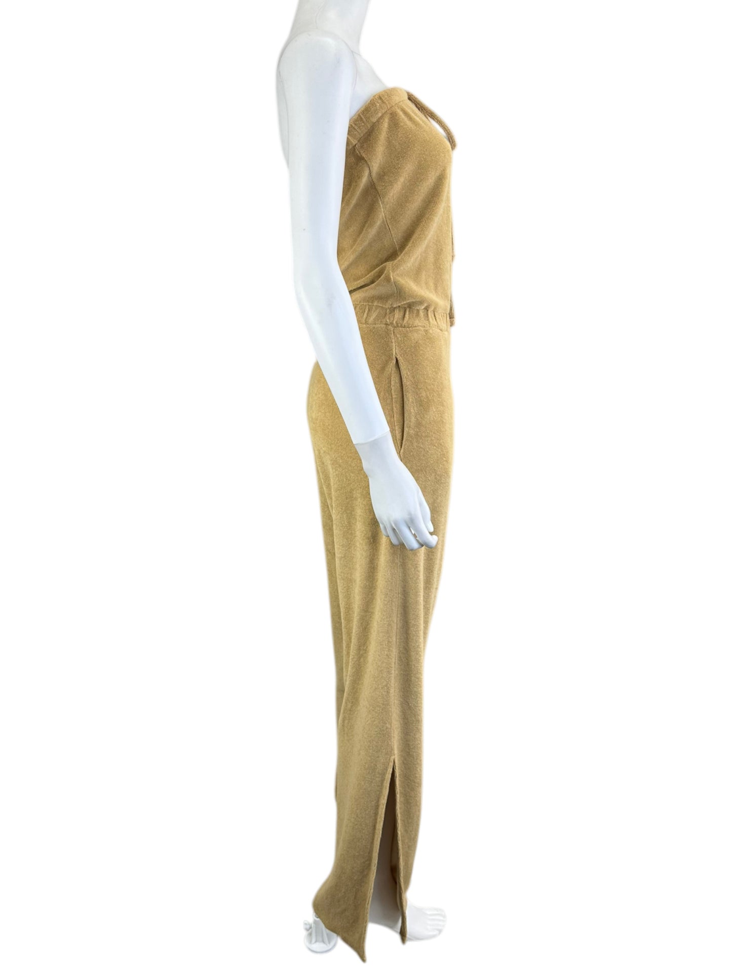 Monrow Terrycloth Jumpsuit Size XS