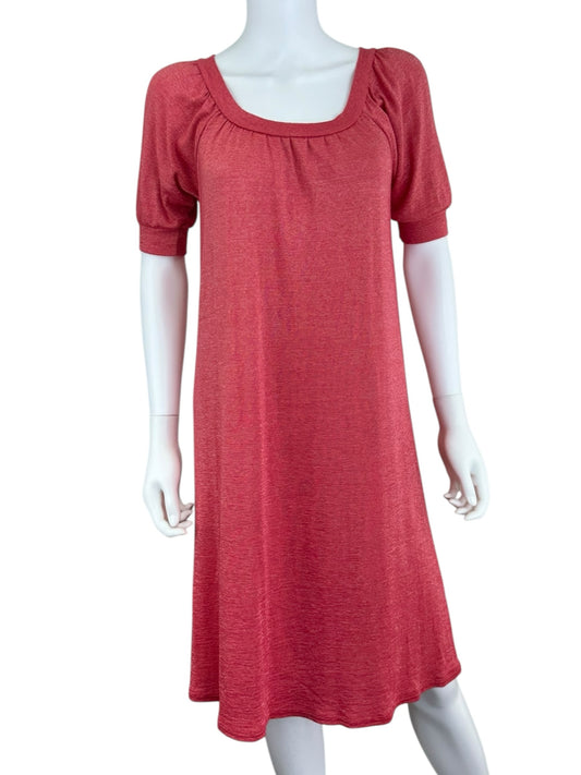 Michael Stars Red Stretch Knit Dress Size O/S