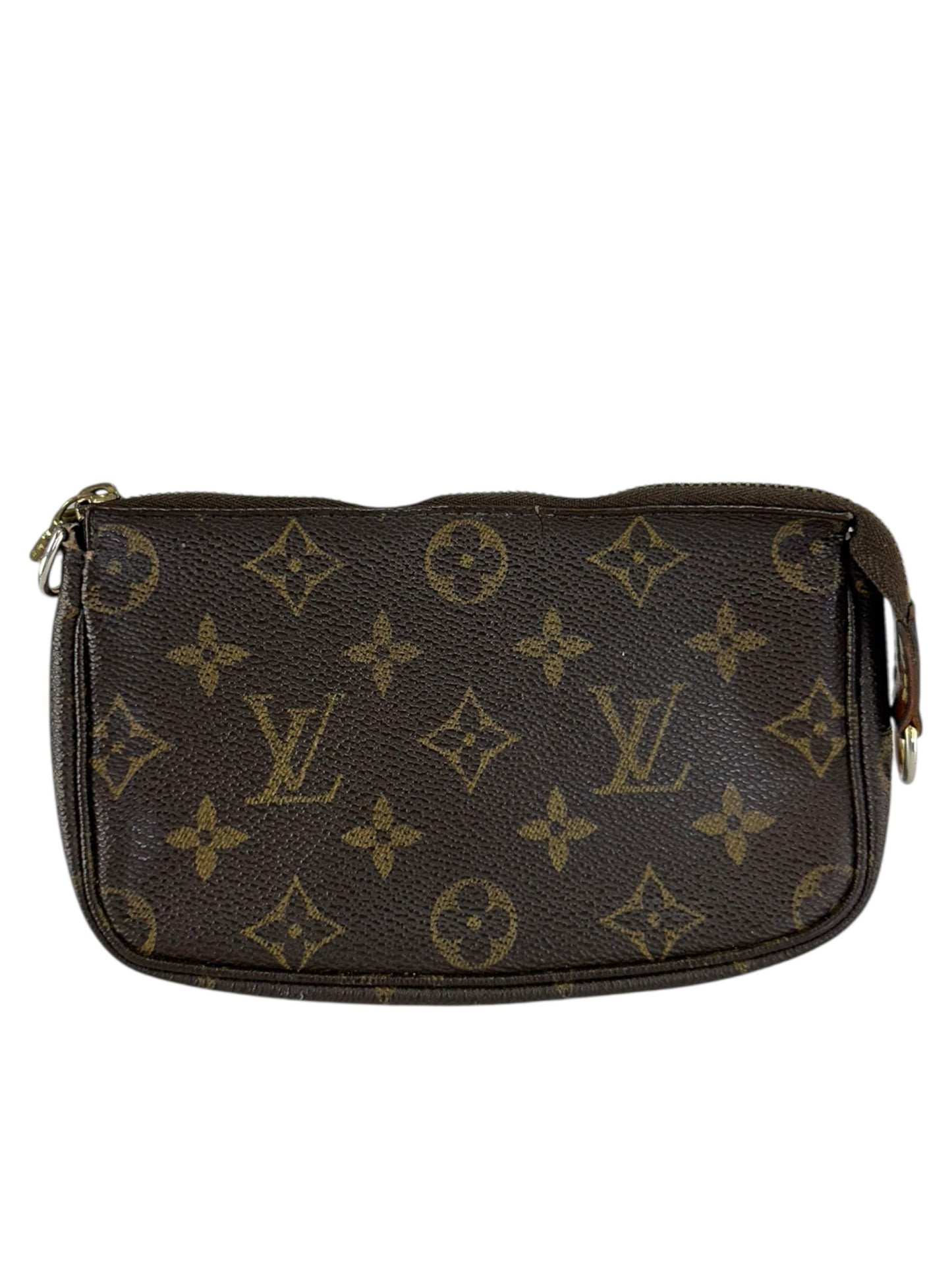 louis vuitton Brown Pochette Designer Handbag