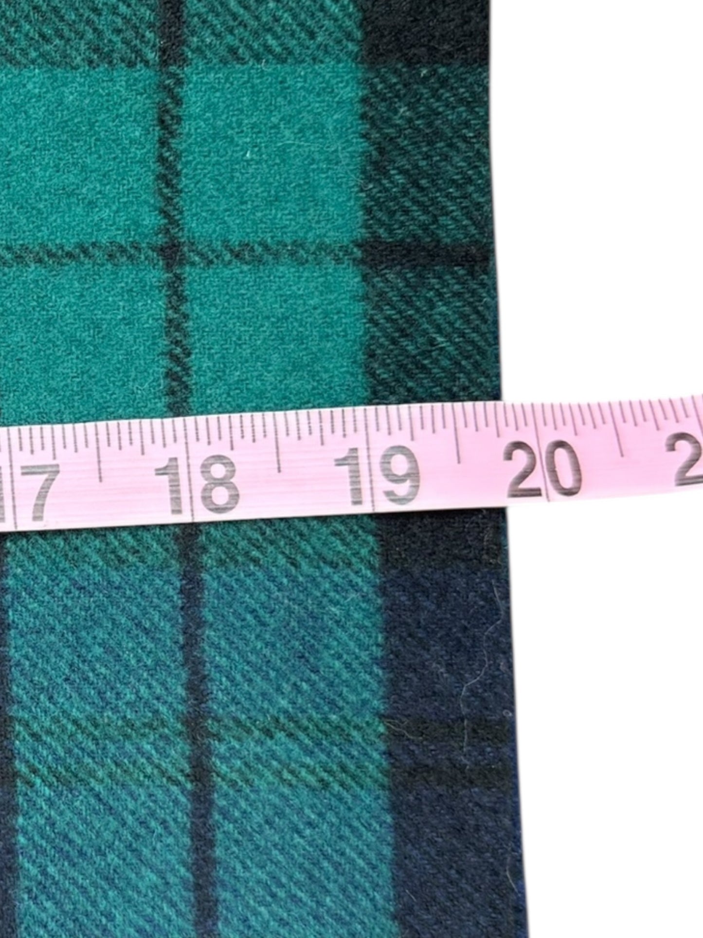 J. Crew Blue Tartan Plaid Pencil Skirt Size 14