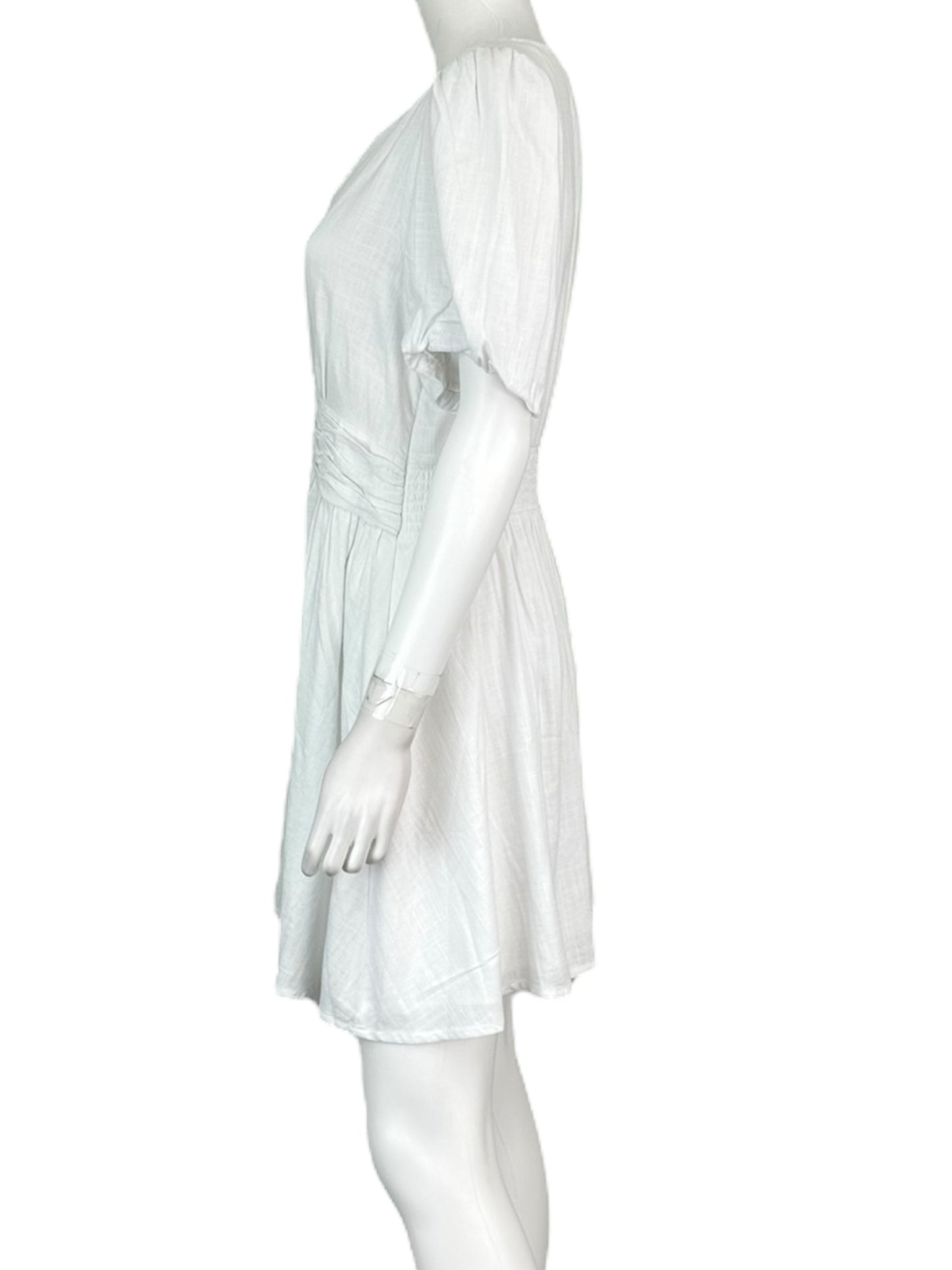 LOFT White Mini Dress Size 8