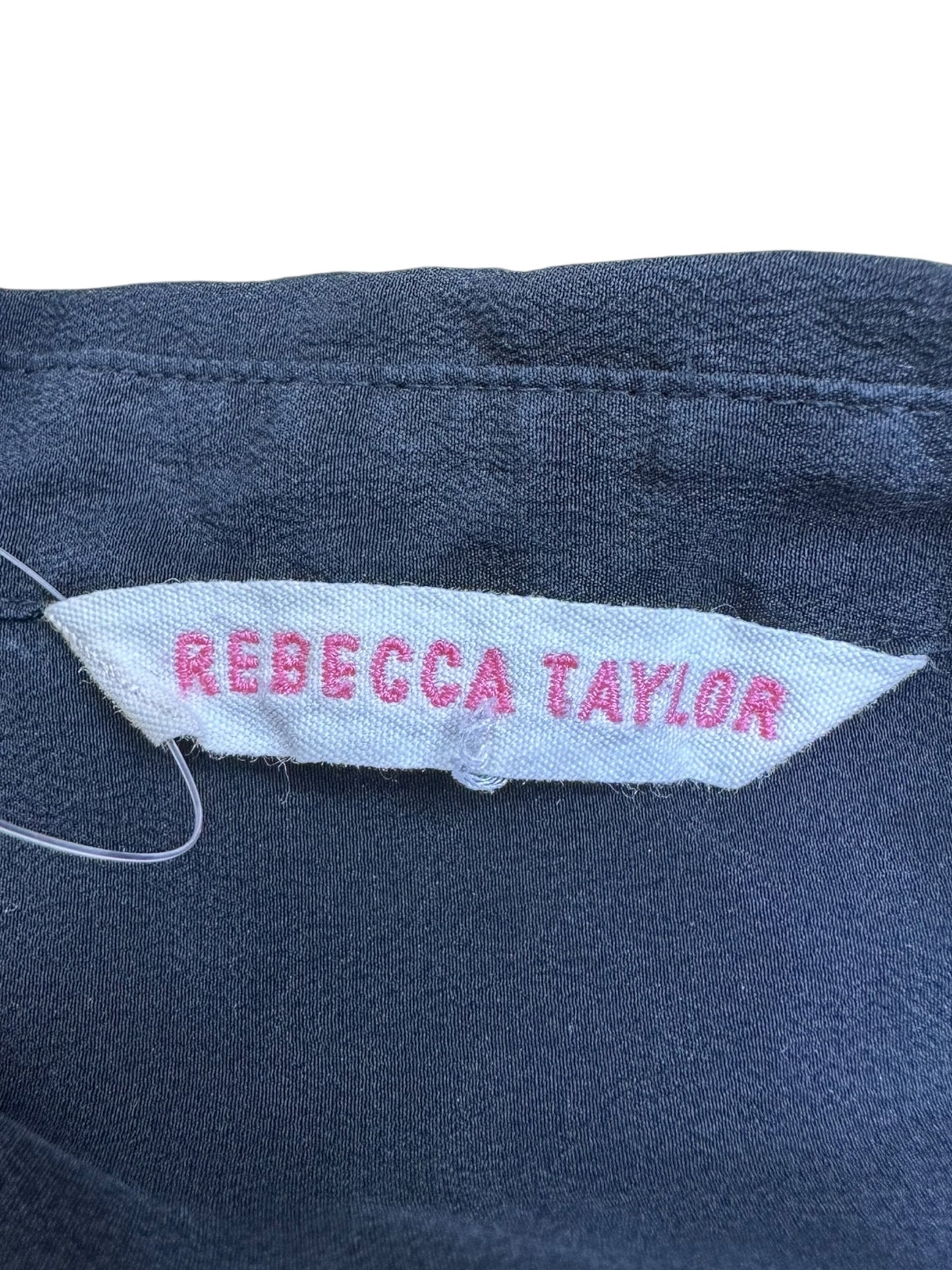 Rebecca Taylor Black Blouse Size S