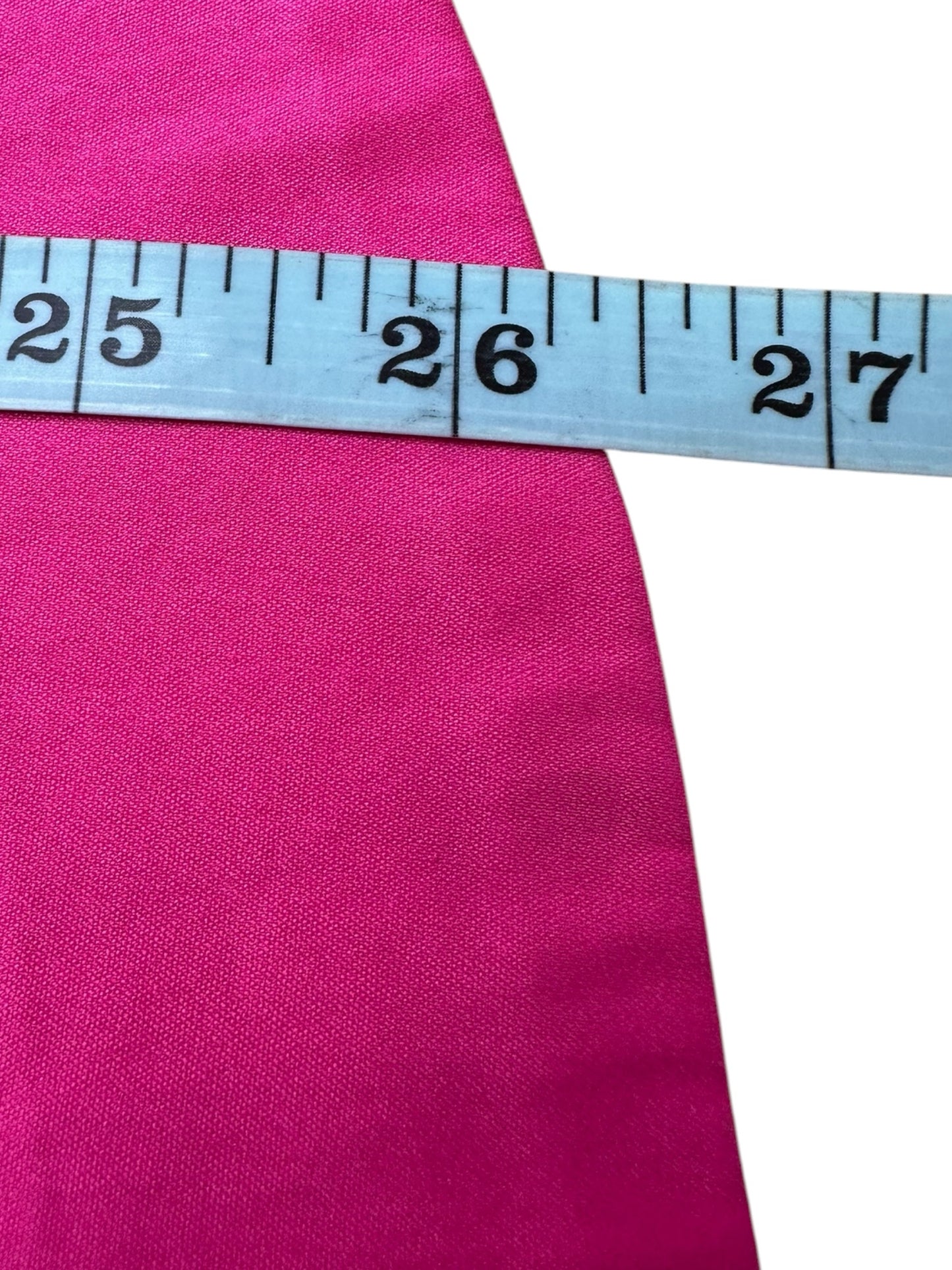 Chico's Pink Cotton Popover Top Size M