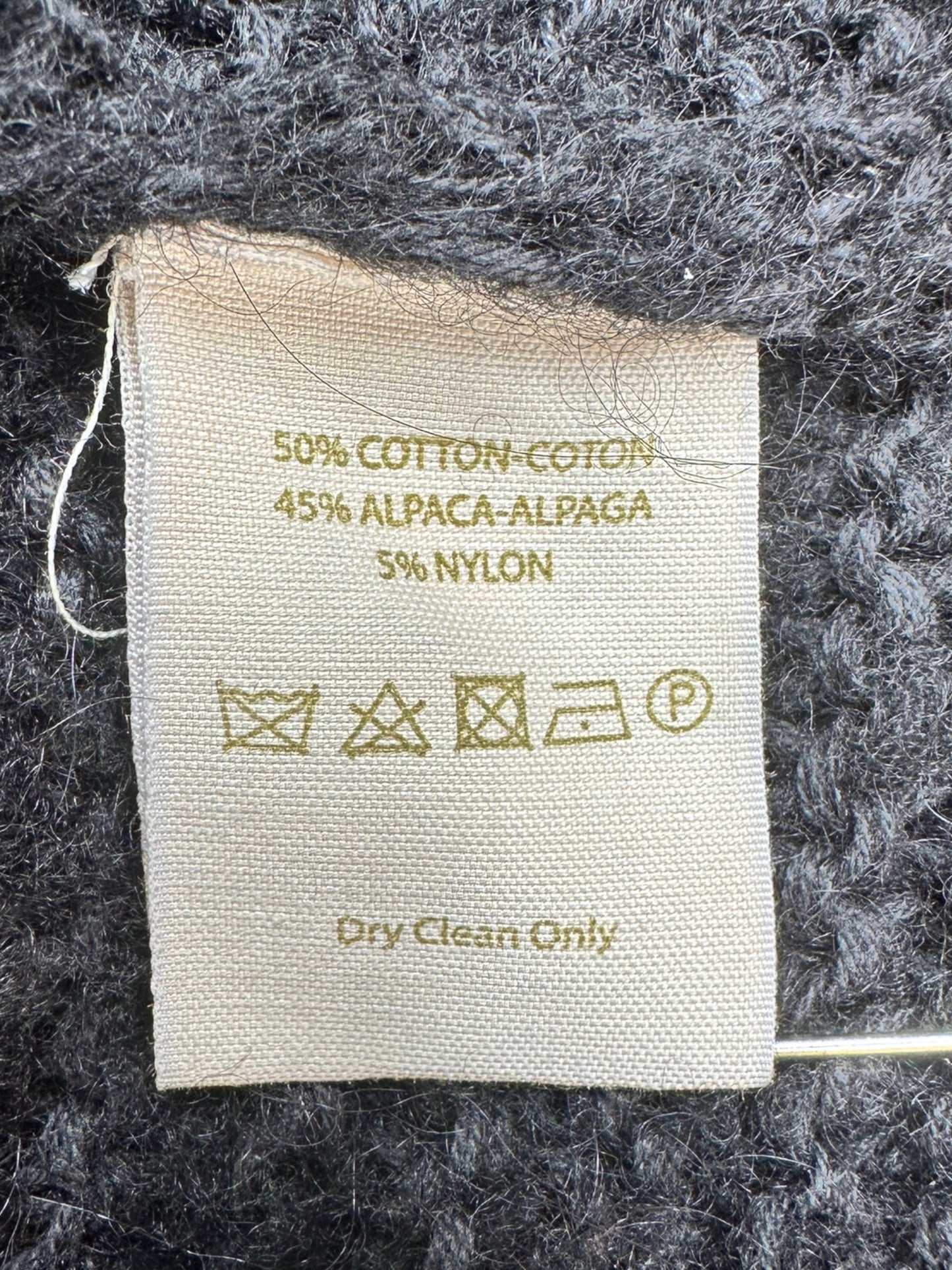 Free People Black Alpaca Blend Sweater Size XS