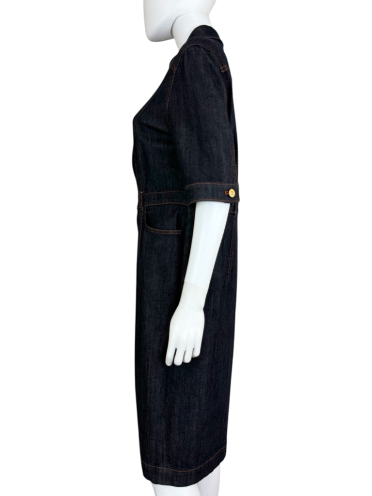 ESCADA SPORT Blue Denim Dress Size L