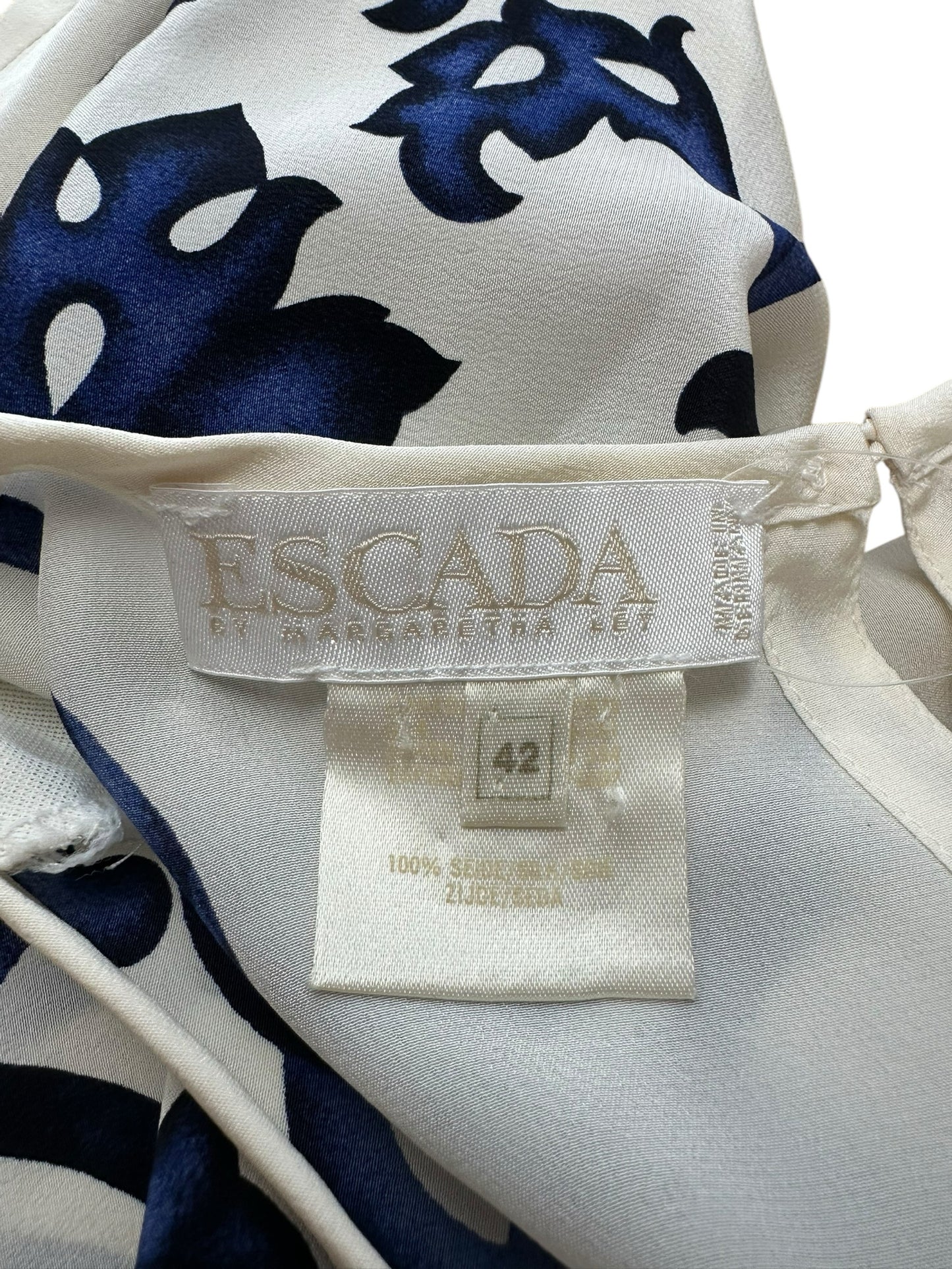 ESCADA Silk Bodysuit Size 42