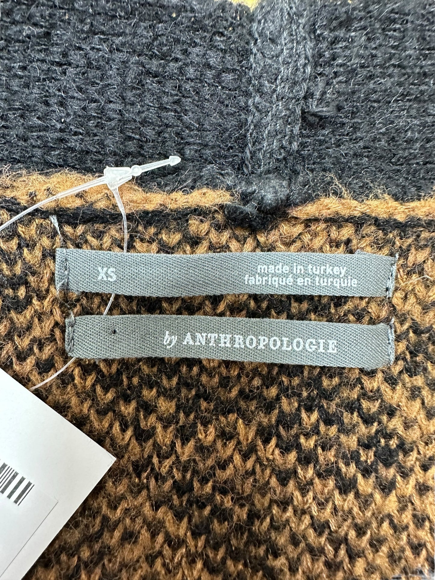 by anthropologie Marseille Leopard Sweater Cardigan Size XS