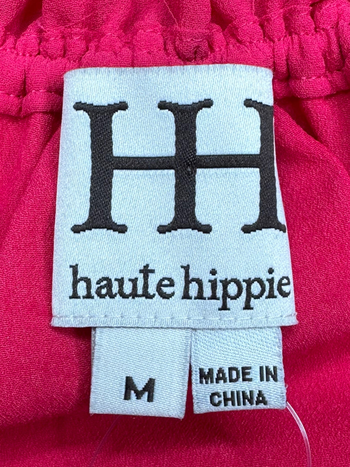 Haute Hippie Hot Pink Blouse Size M