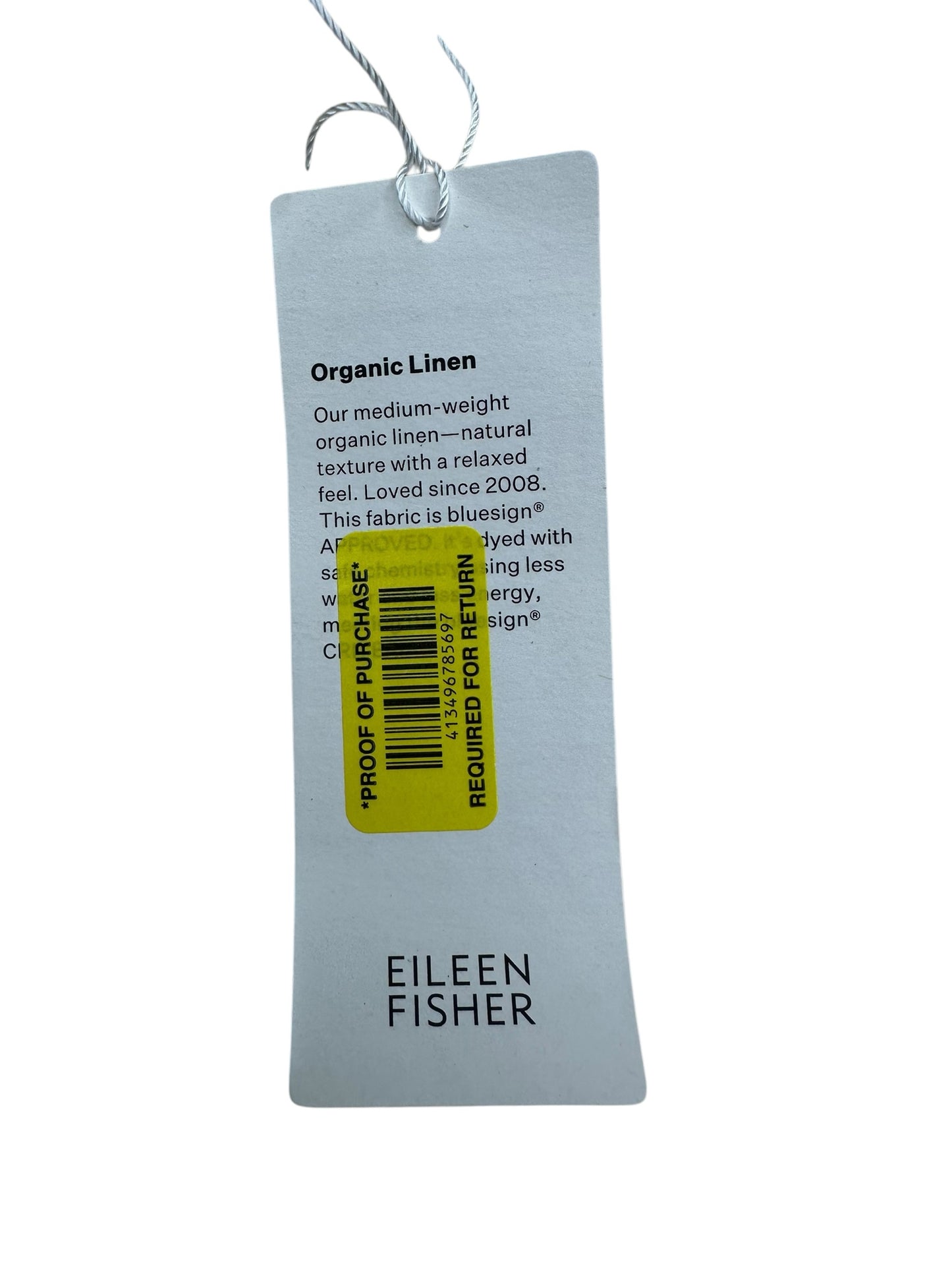 EILEEN FISHER White Linen Pants NWT Size XS
