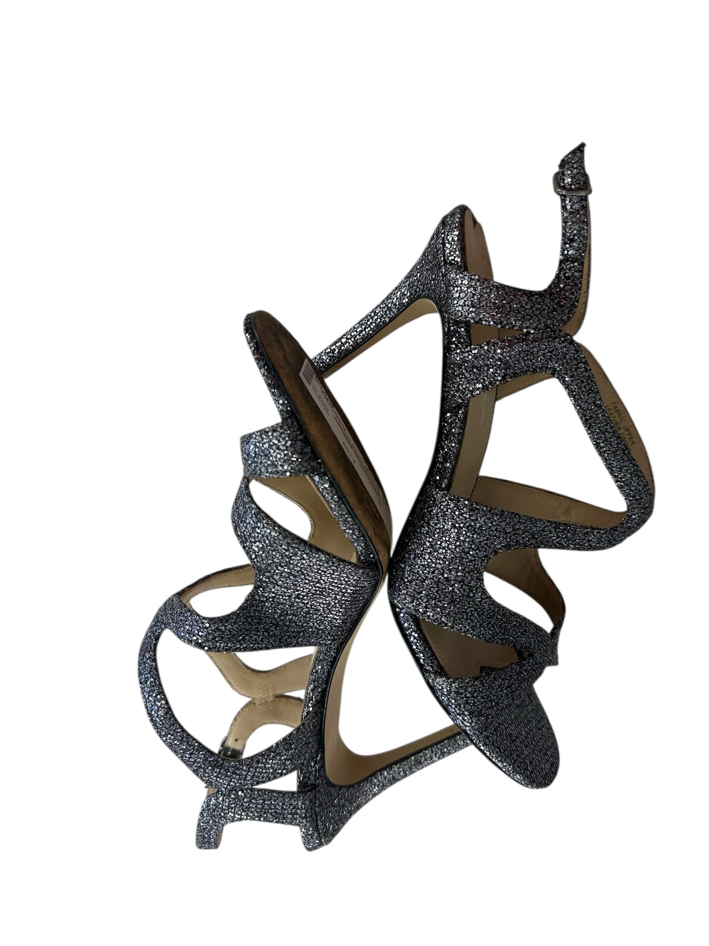 Via Spiga Silver Glitter Pumps Size 7.5