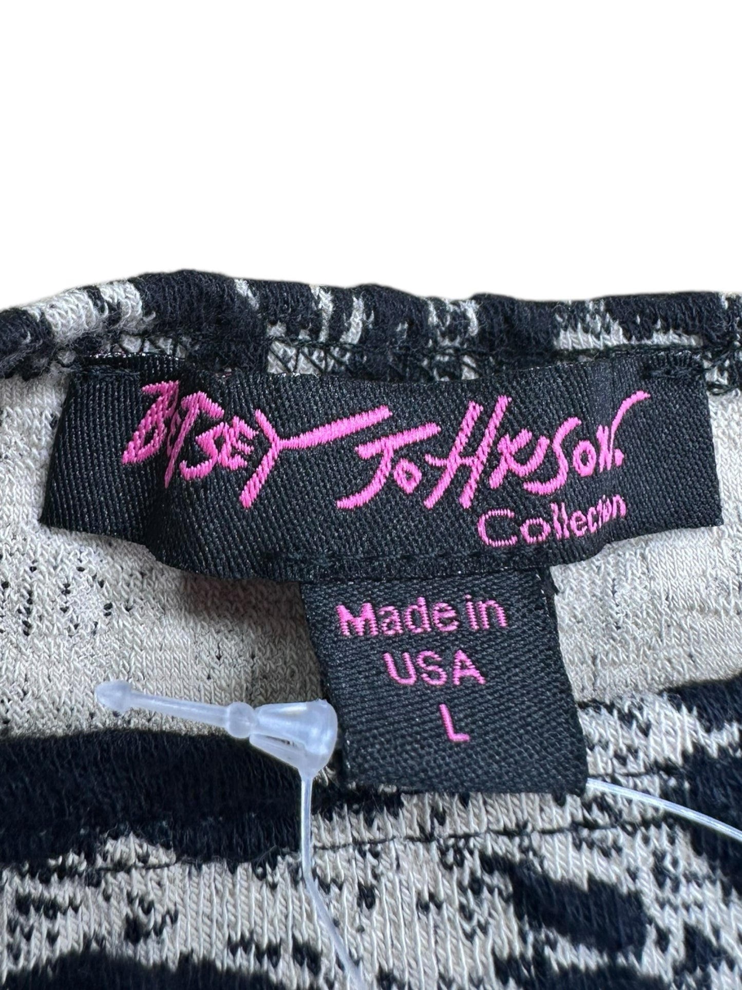 Betsey Johnson Cheetah Mini Dress Size L