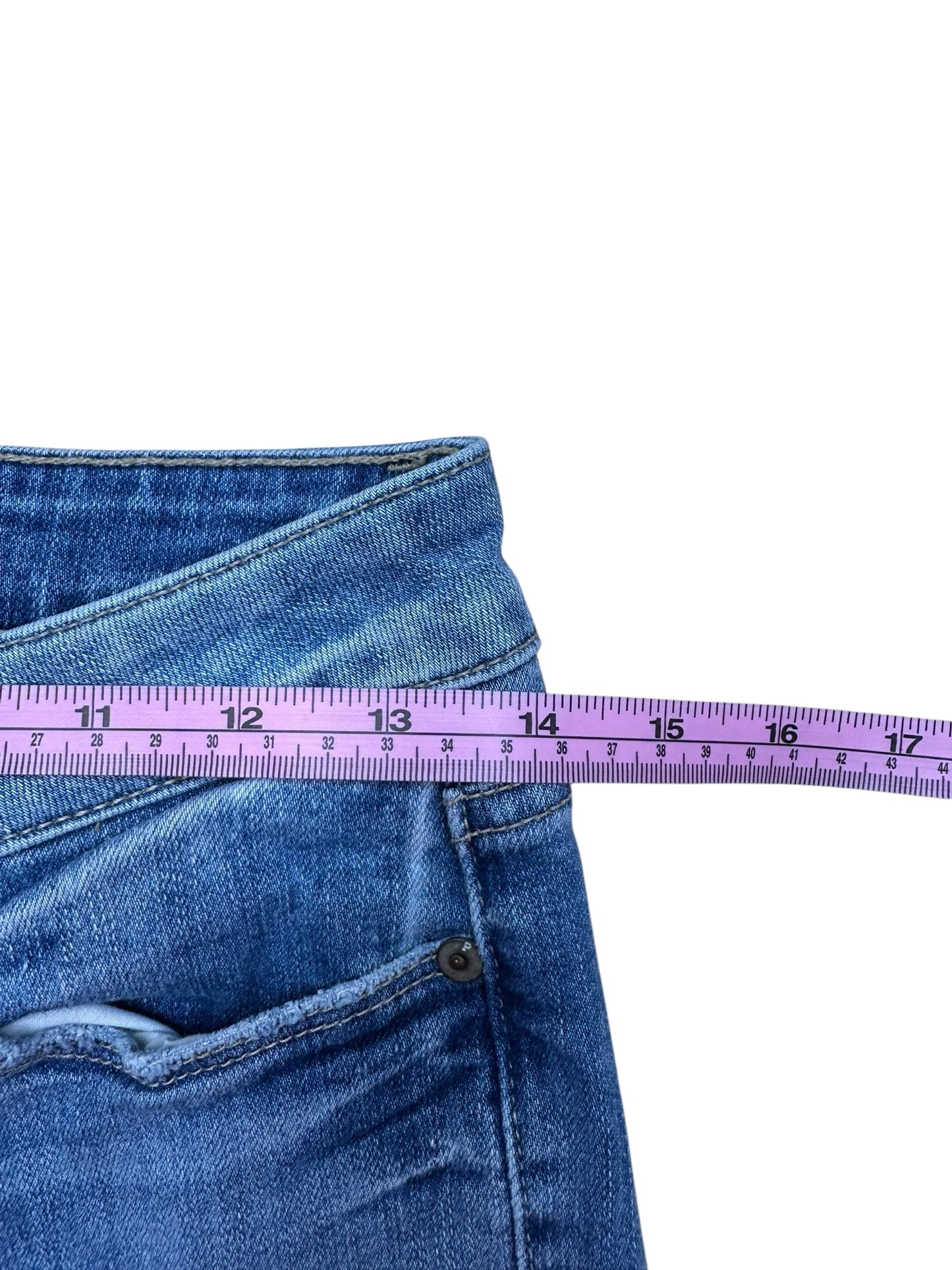 PAIGE Blue Verdugo Crop Skinny Jeans Size 26