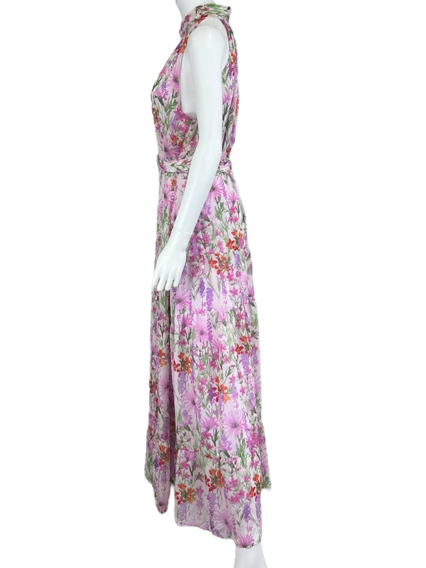 taylor Multicolor Floral Maxi Dress Size 16