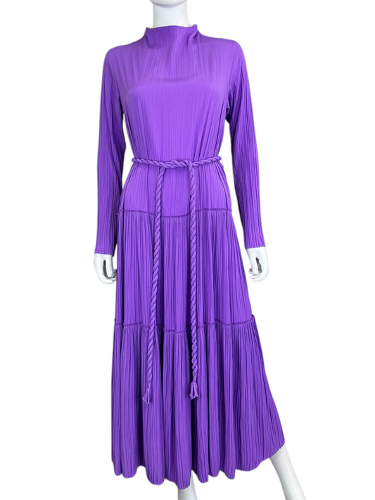 A.L.C. Purple Tiered Maxi Dress Size 4