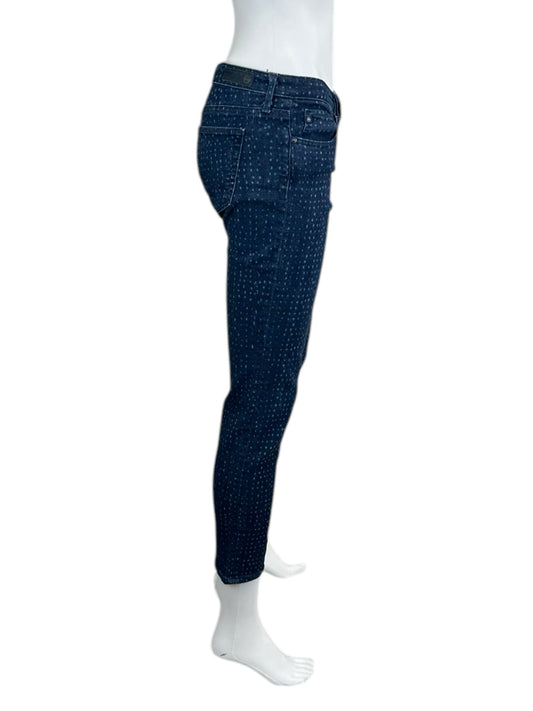 AG ADRIANO GOLDSCHMIED Blue Stevie Ankle Jeans Size 27