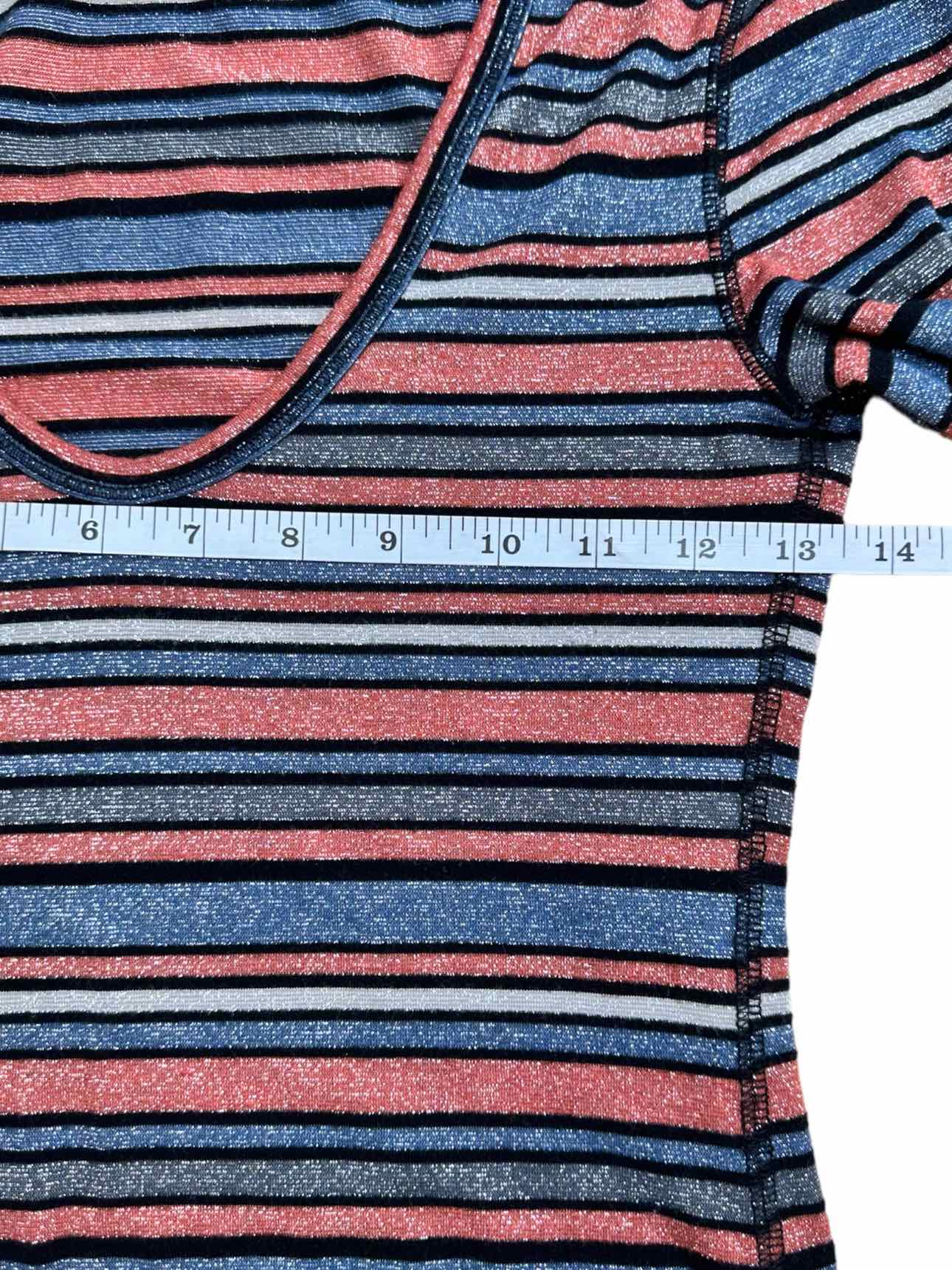 Theory Striped Knit Top Size S