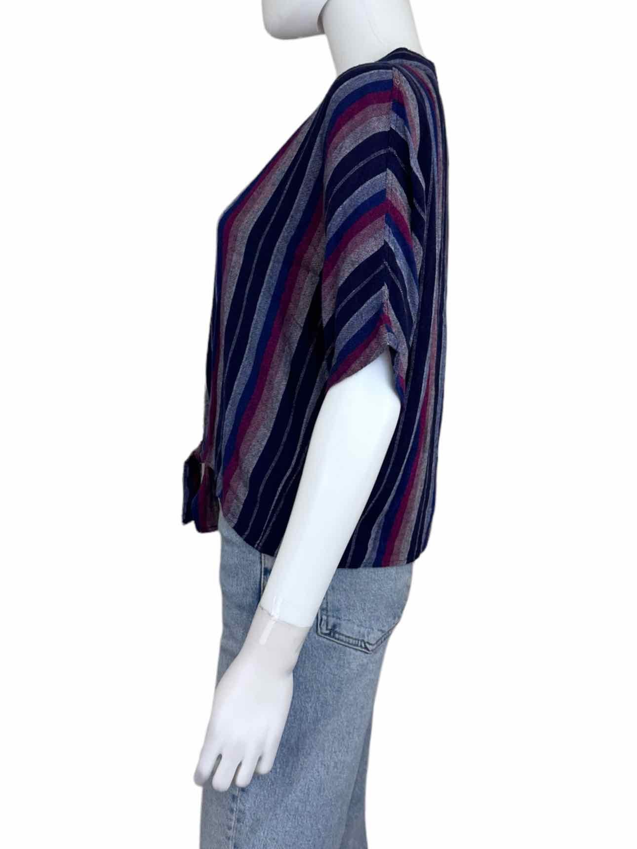 Rails THEA Navy Striped Top Size XS