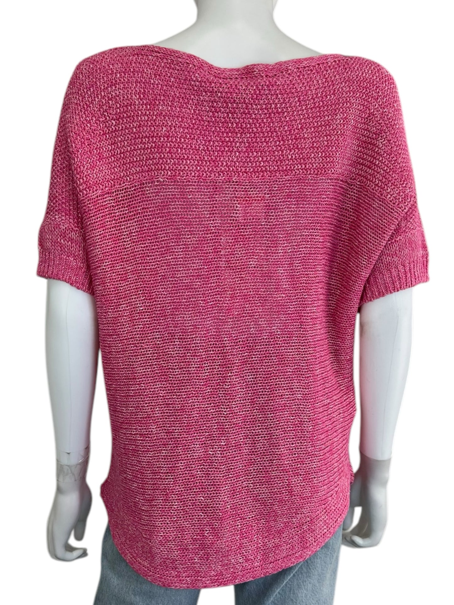 Tommy Bahama NWT Pink Linen Blend Sweater Size S