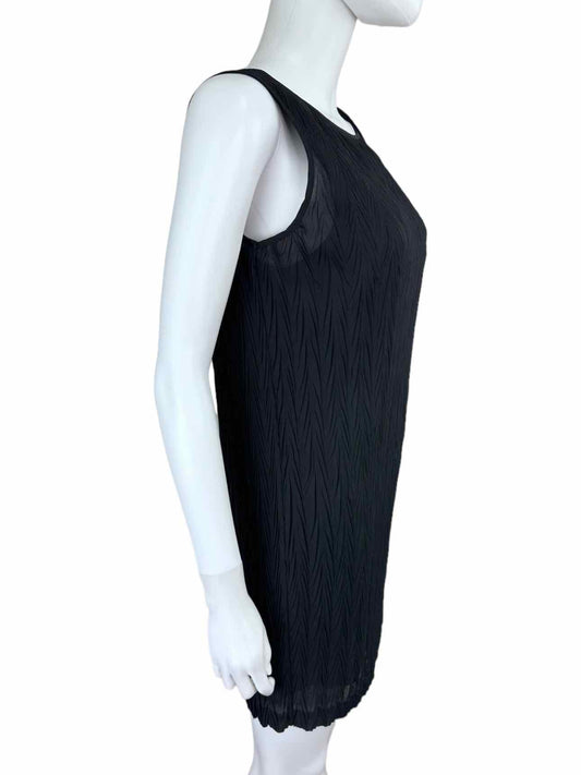 Vivienne Tam Black Textured Pattern Dress Size 1