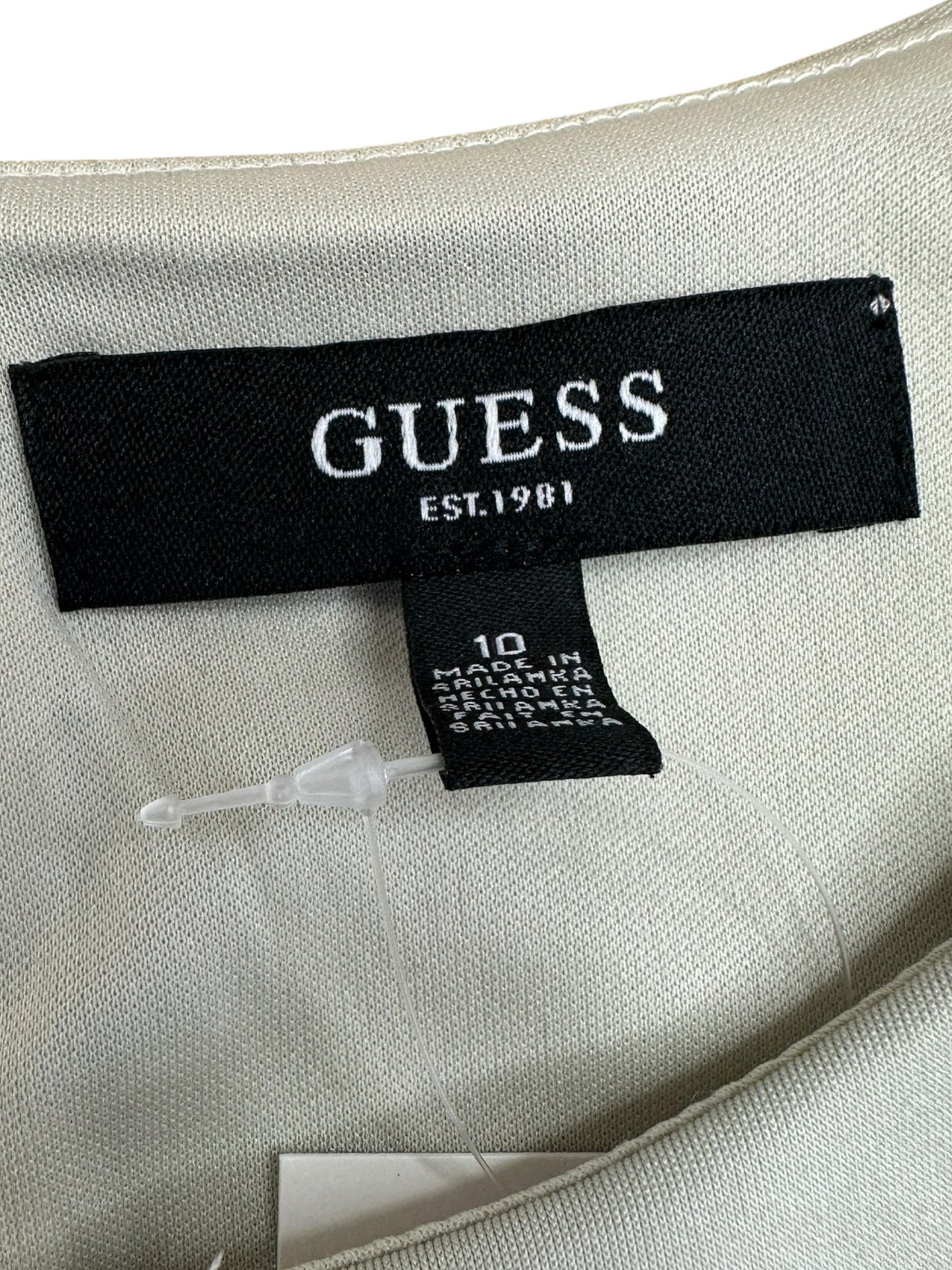 Guess NWT Cream Mini Dress Size 10