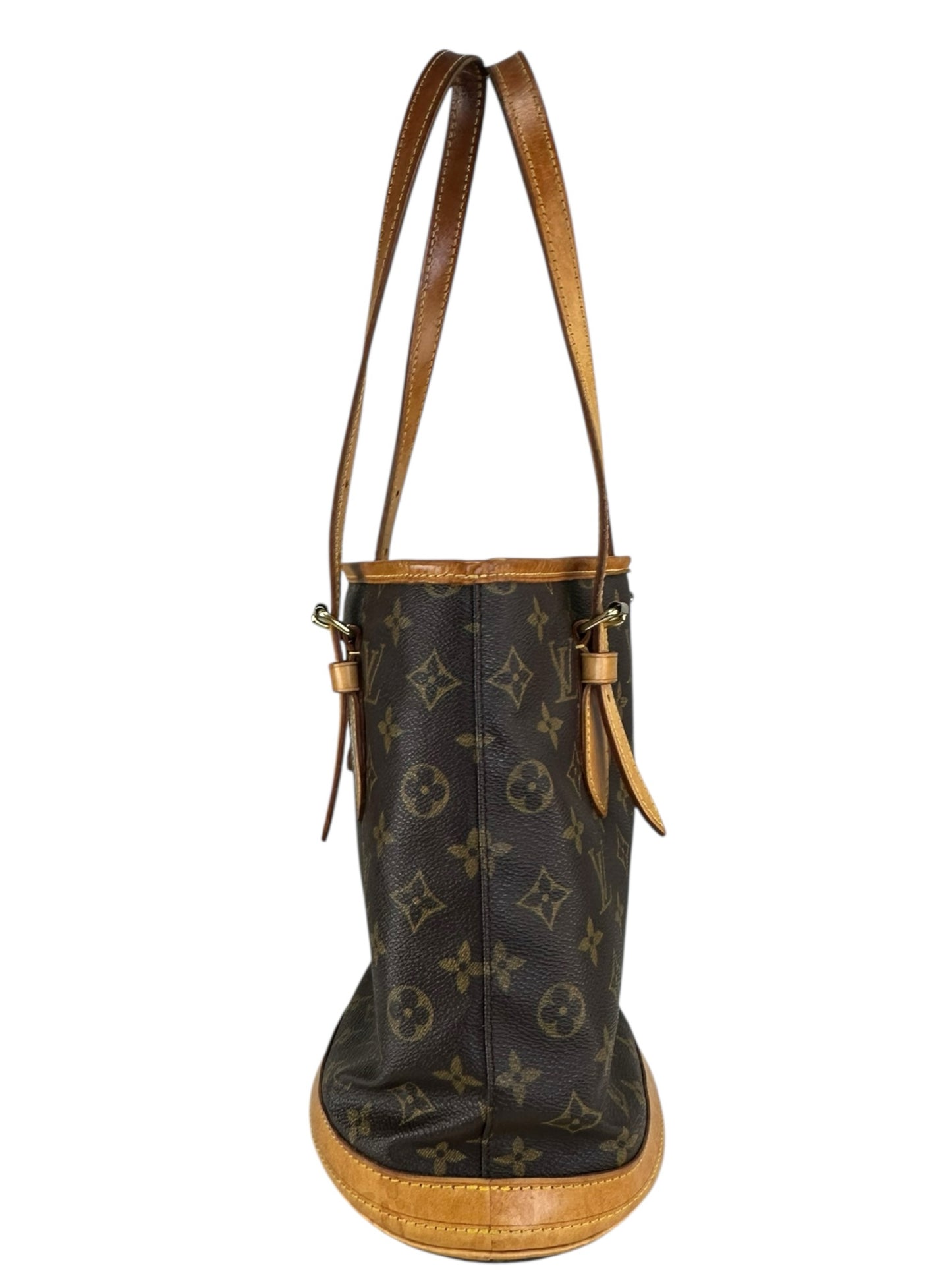 louis vuitton Brown Petit Bucket Bag Designer Handbag