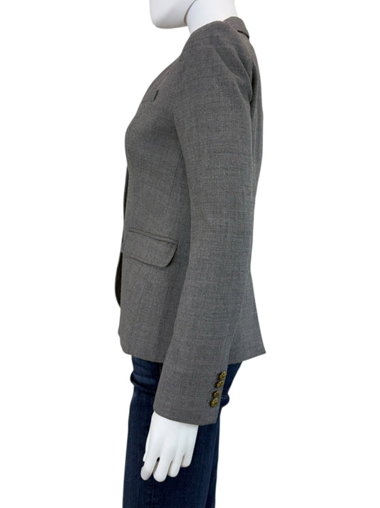 J. Crew Gray Wool Schoolboy Blazer Size 4
