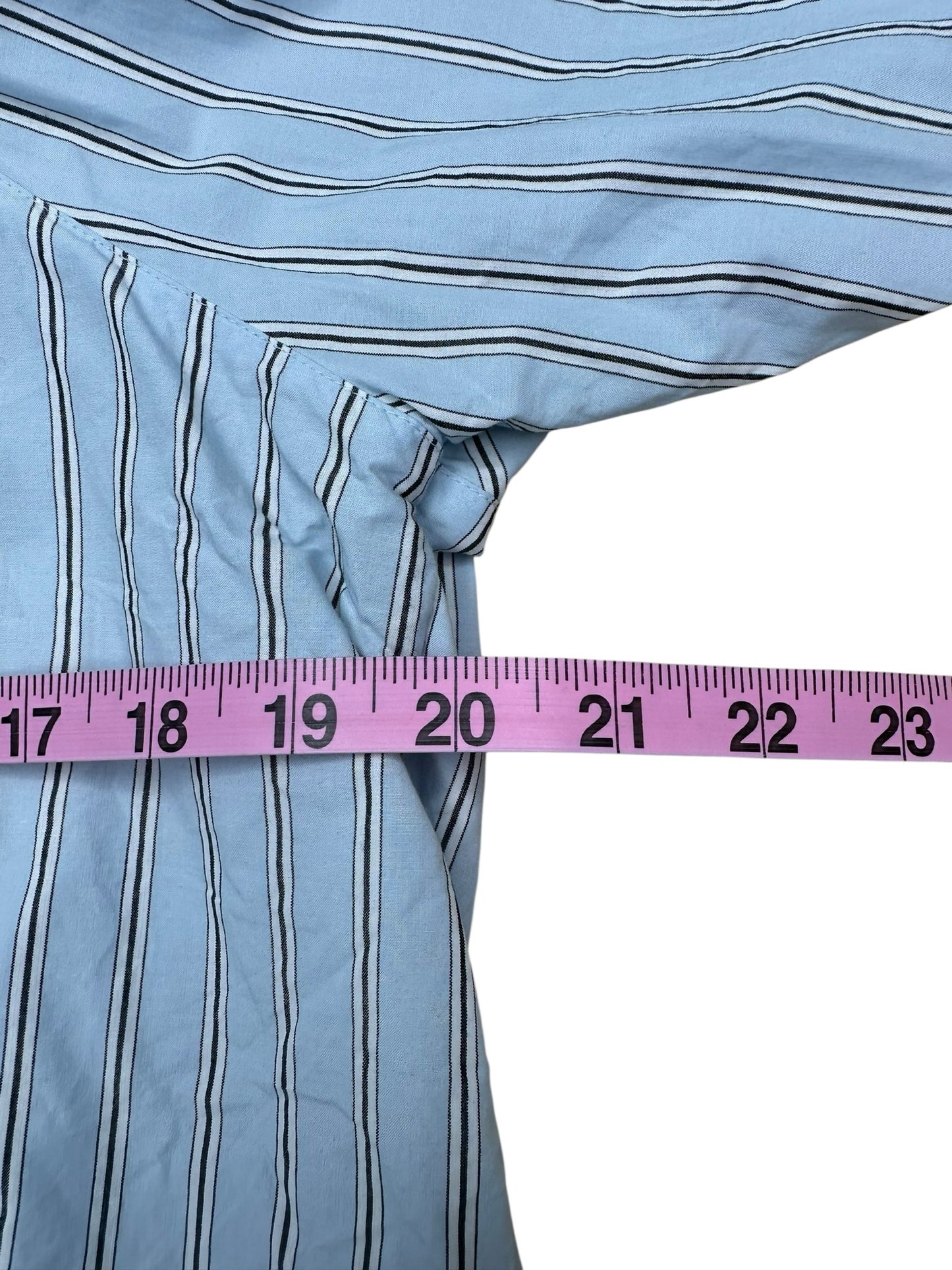 Rails Blue Striped Elsa Shirt Size M