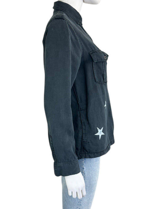 Rails Gray Utility Casual Button-down Jacket Size XS