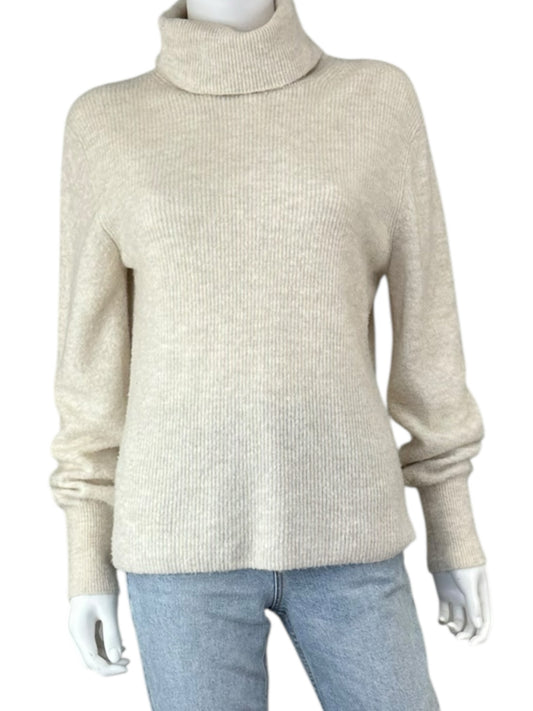 BANANA REPUBLIC Cream Turtleneck Sweater Size M