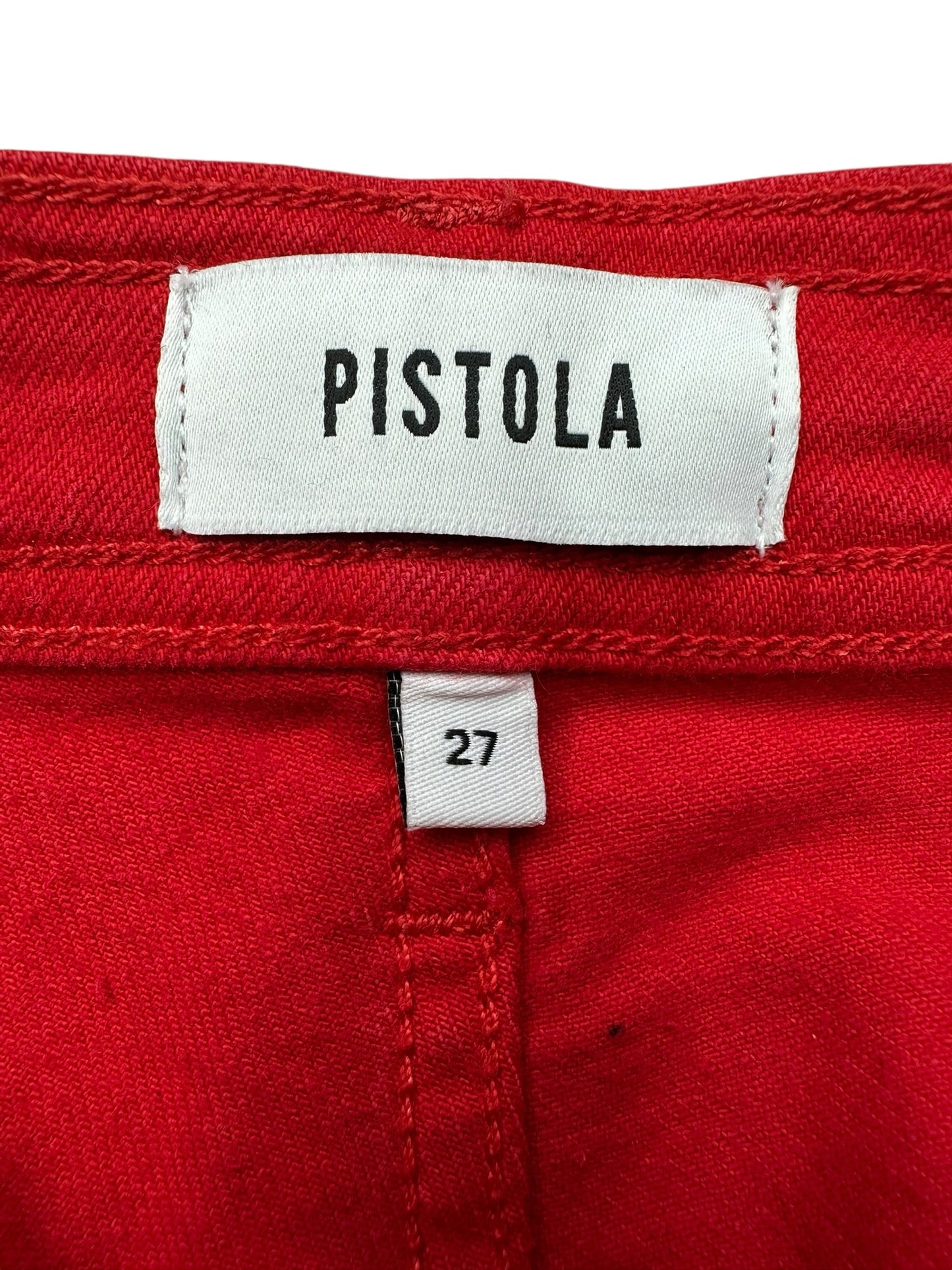 PISTOLA Red Jeans Size 27