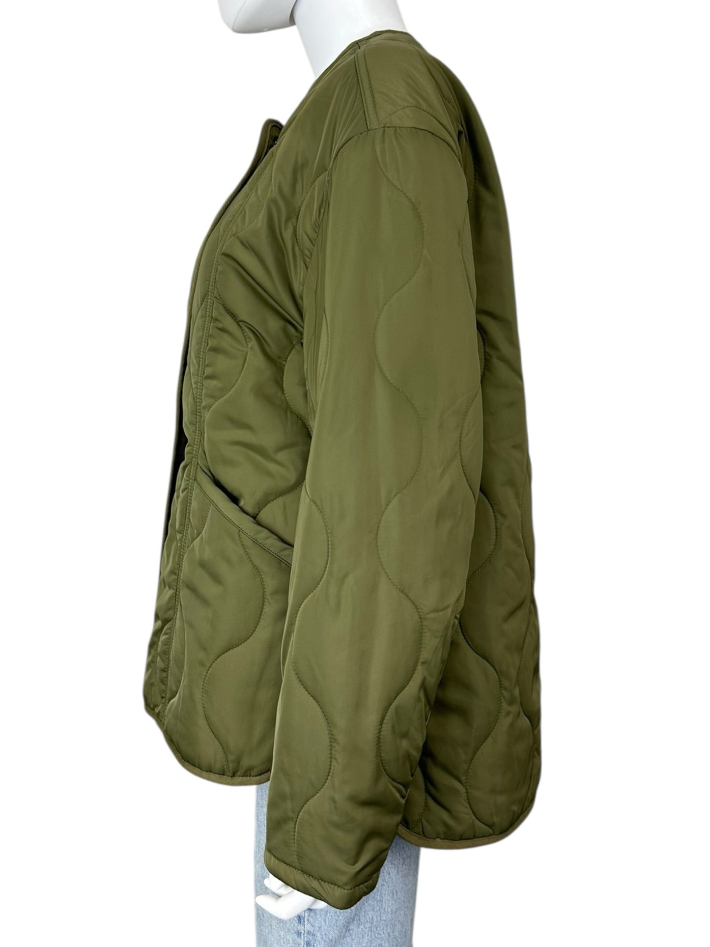 PISTOLA NWT Green Elva Quilted Jacket Size S