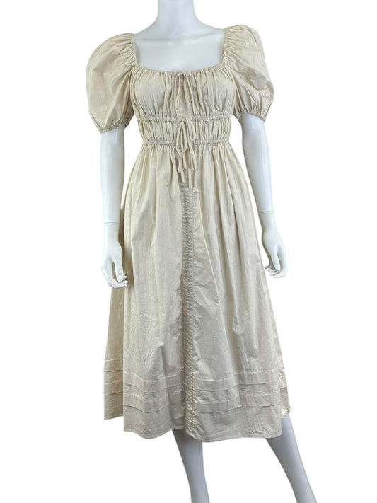 en saison Beige Midi Dress Size XS