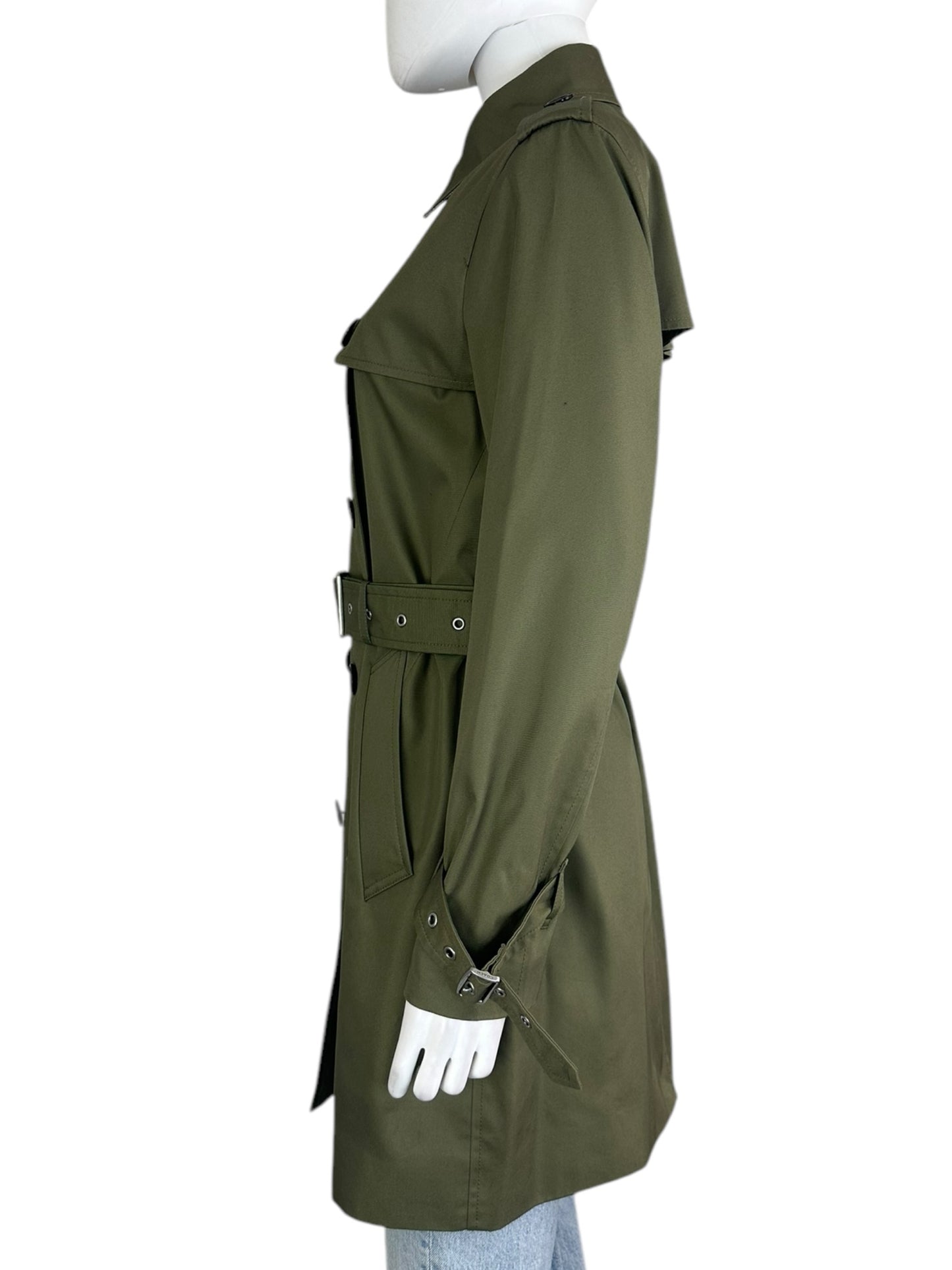 COACH NWT Olive Trench Size M