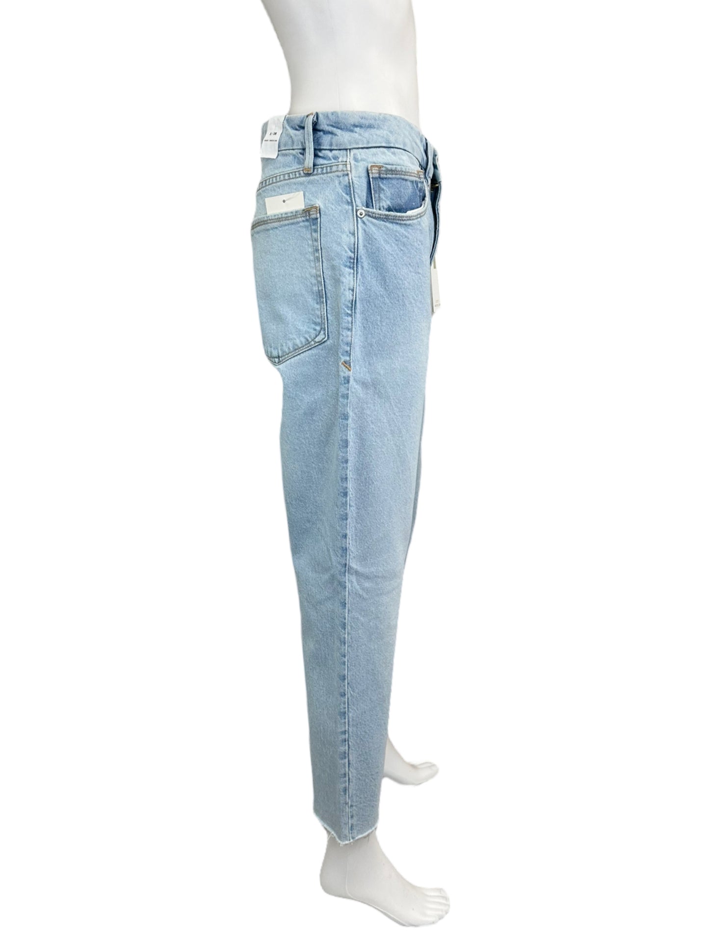 GOOD AMERICAN NWT High Rise Taper Style Jeans Size 2