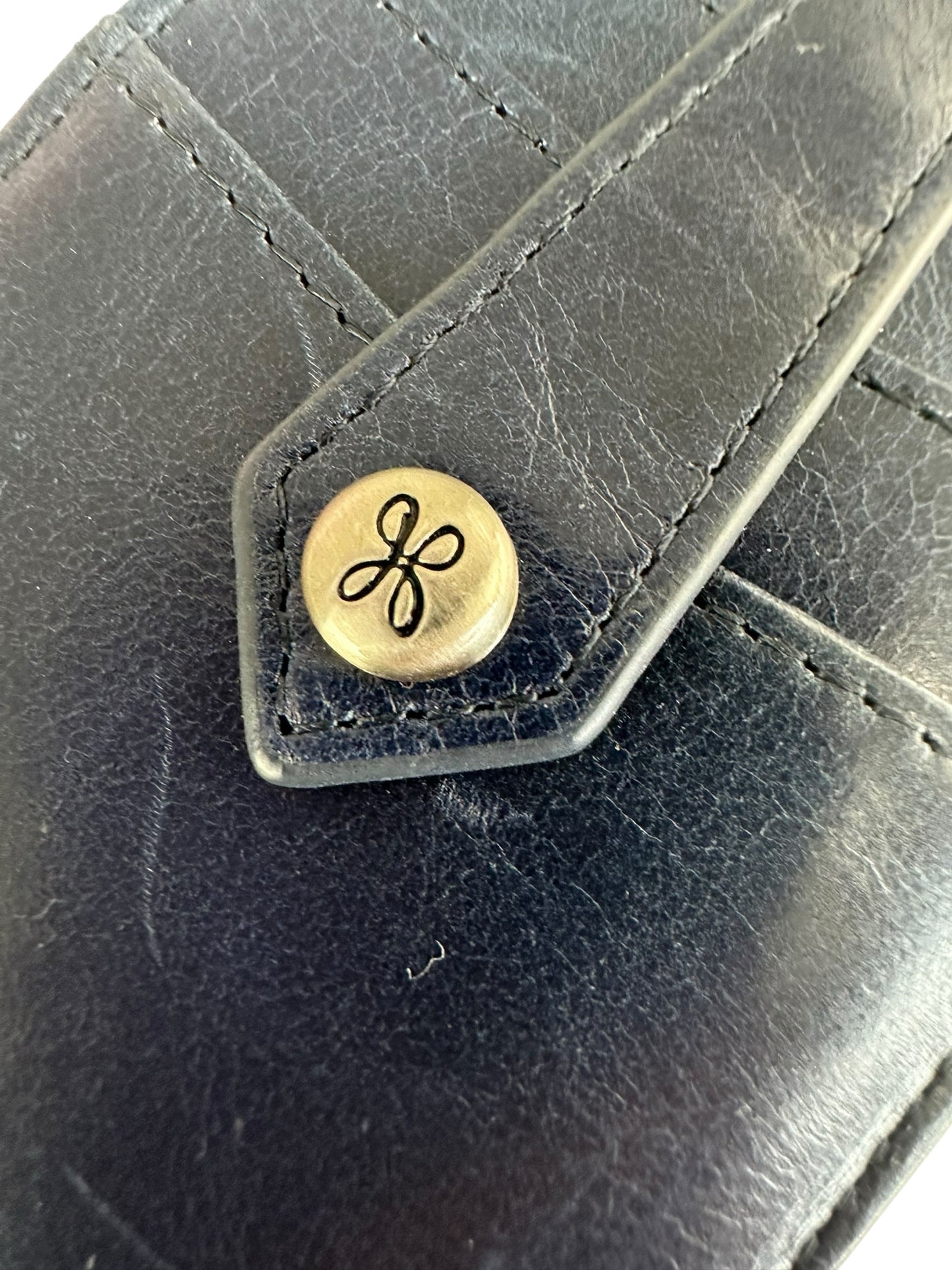 hobo Navy Leather Purse