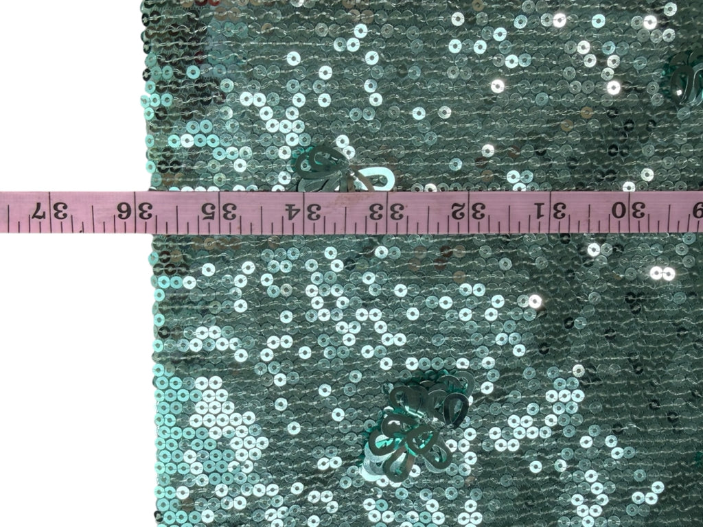 LA VIE STYLE HOUSE NWT Mint Sequin Mini Cocktail Dress Size O/S