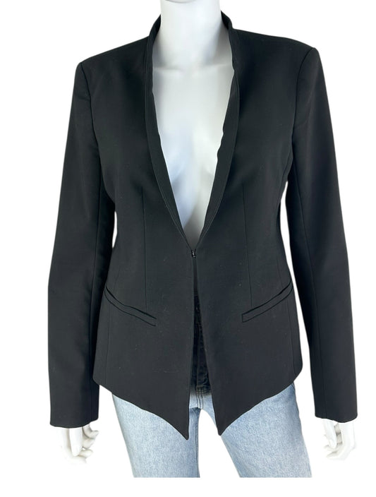 White House Black Market Black Blazer Size 12