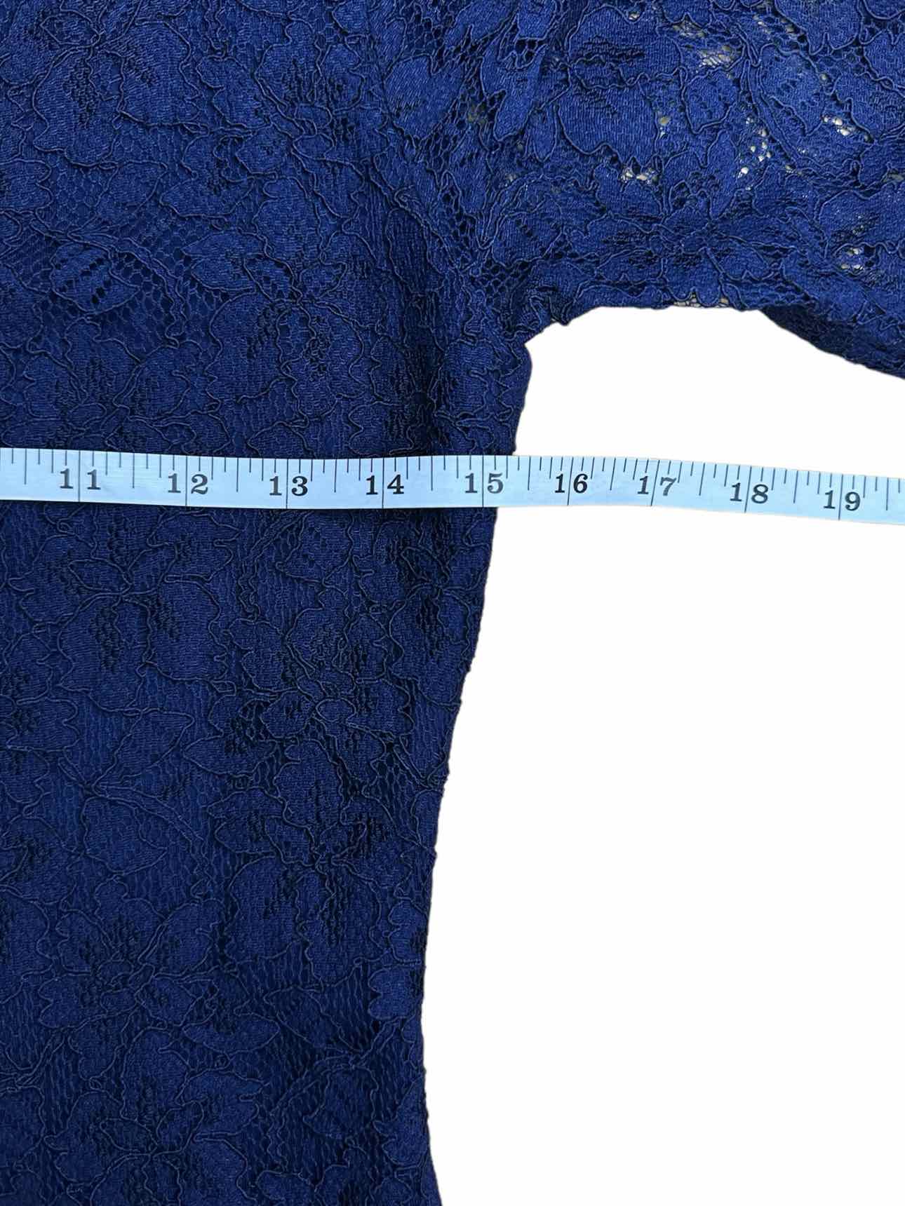 Diane von Furstenberg Navy Lace Dress Size 2