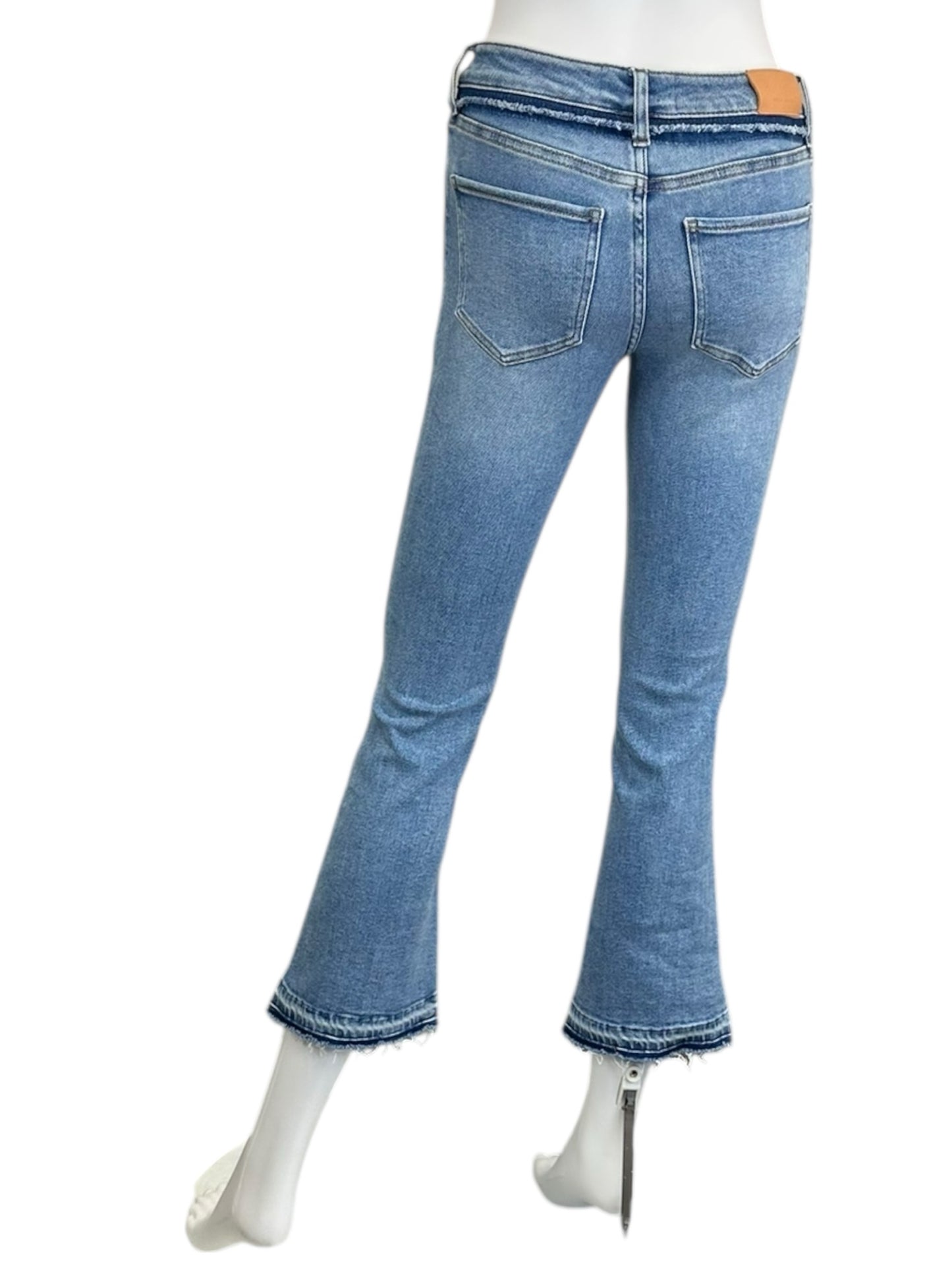 DEAR JOHN NWT Blue JEANNE Flare Leg Jeans Size 24