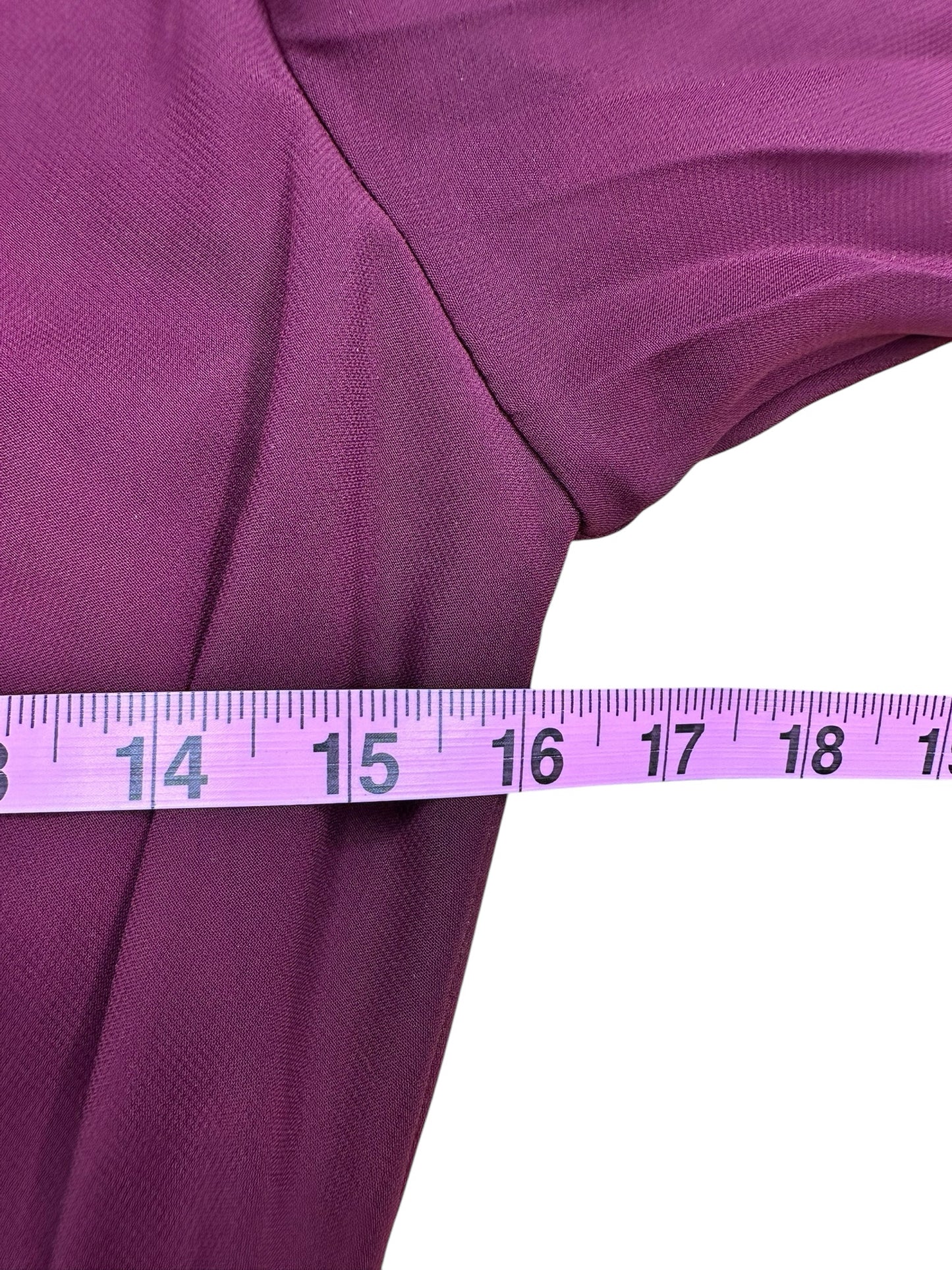 Taylor Maroon Maxi Dress Size 8