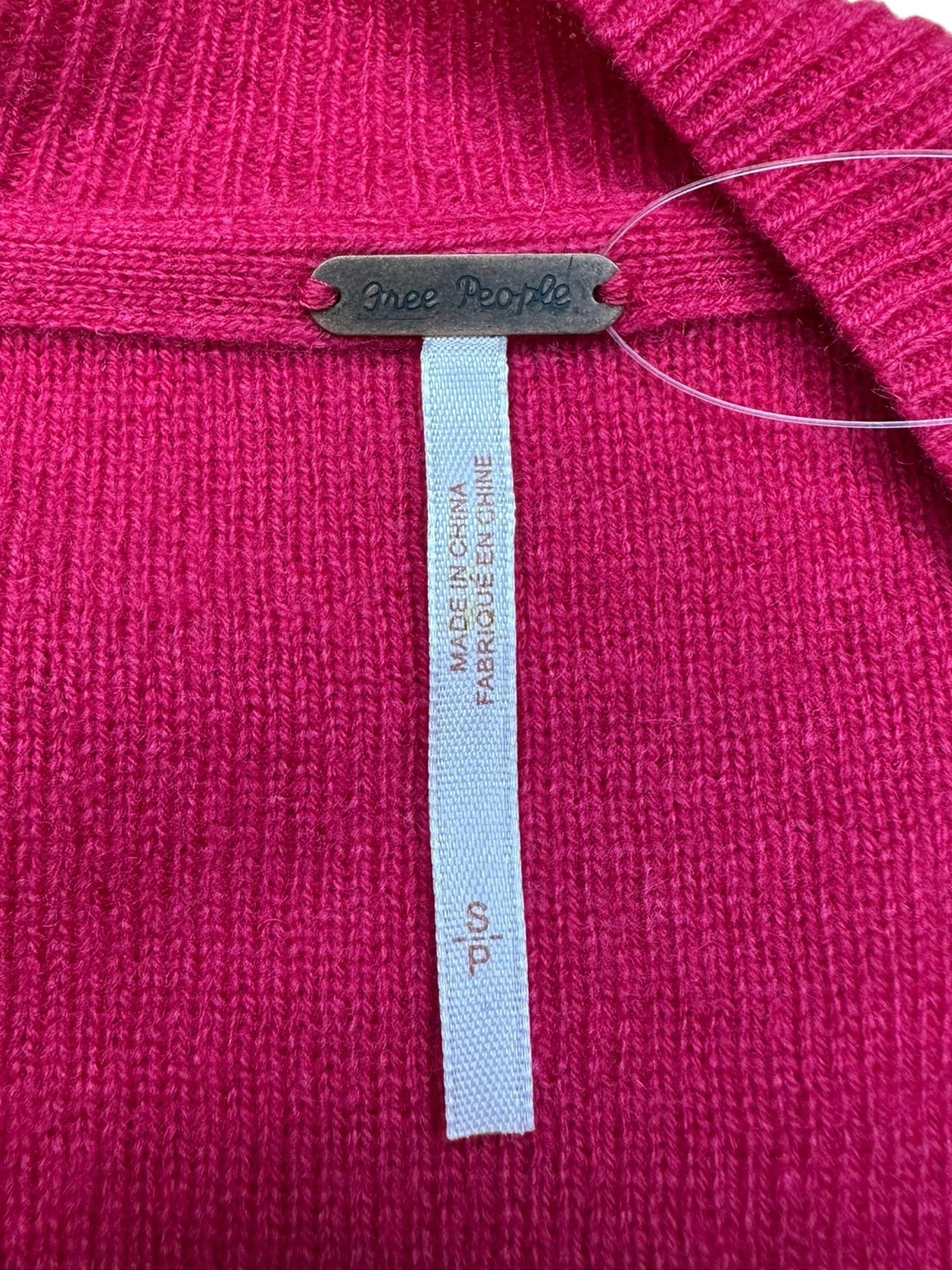 Free People Pink 100% Cashmere Sweater Size S