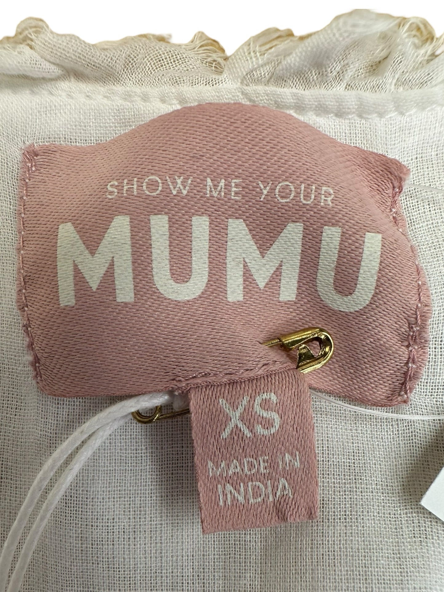 SHOW ME YOUR MUMU White 'Alyssa mini' Casual Dress Size XS